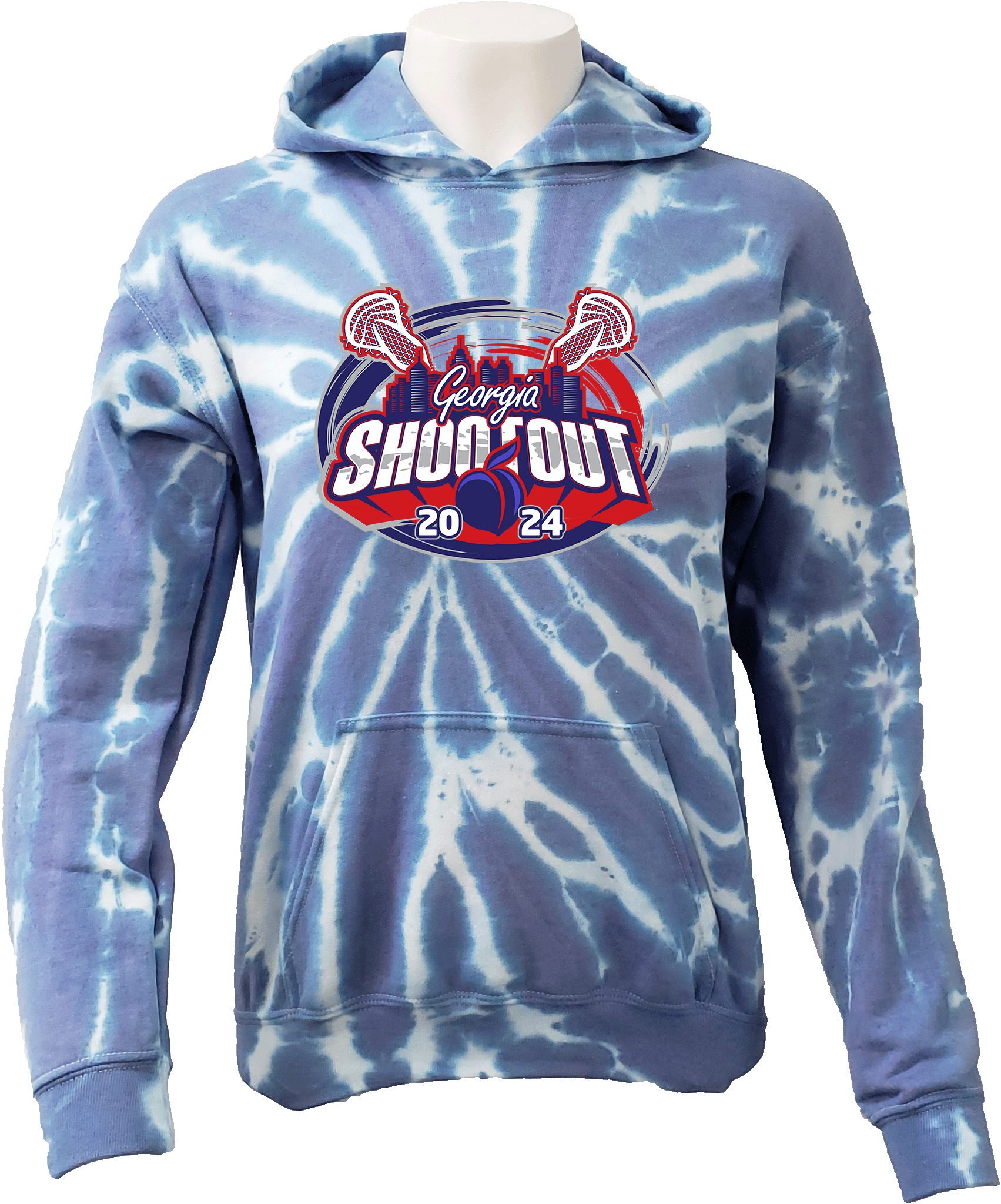 Tie-Dye Hoodies - 2024 Georgia Shootout