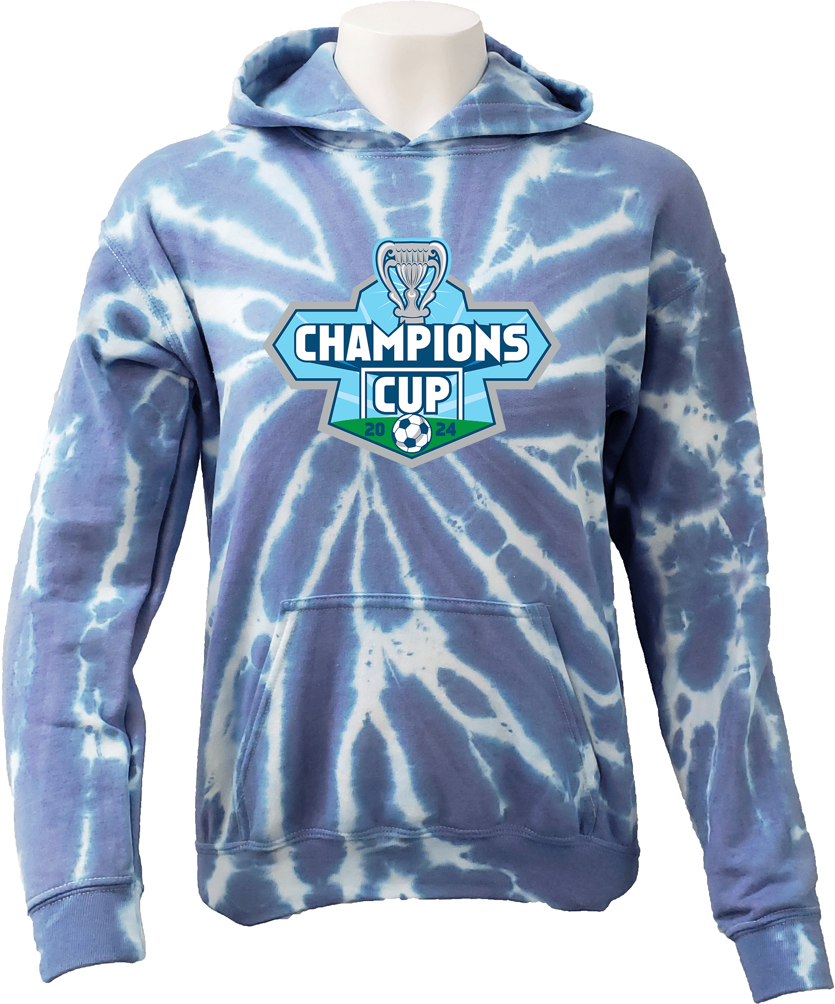 Tie-Dye Hoodies - 2024 Champions Cup