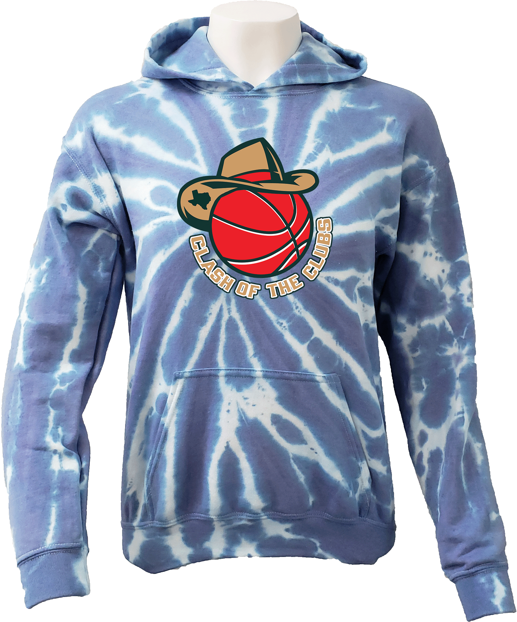 Tie-Dye Hoodies - 2024 Clash Of The Clubs