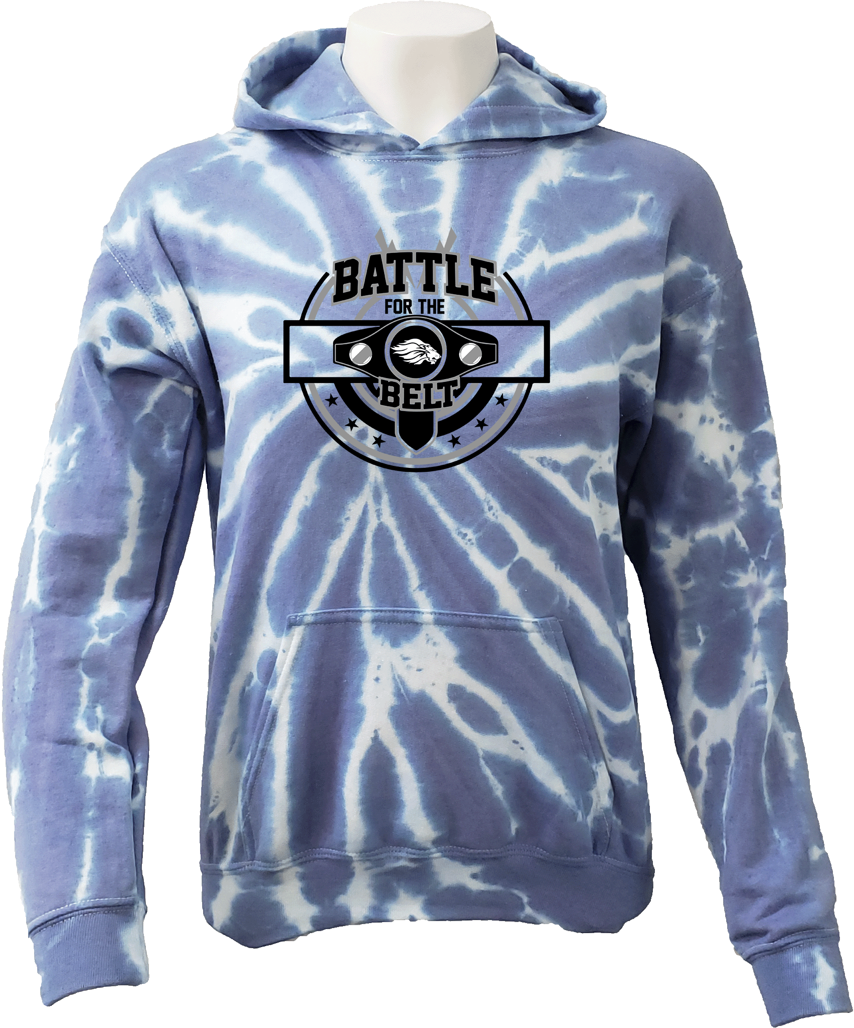 Tie-Dye Hoodies - 2023 Battle For The Belt