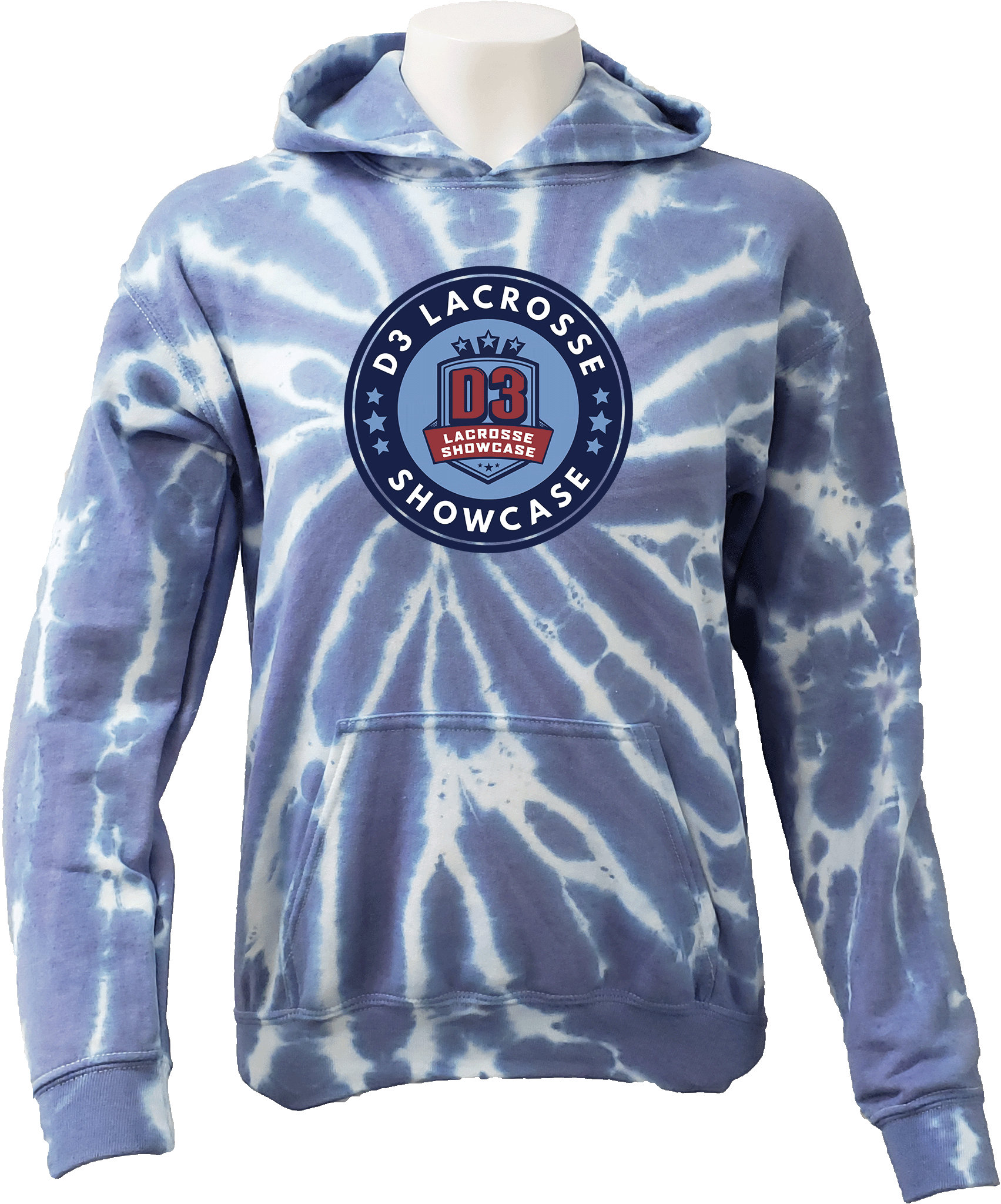 TIE-DYE HOODIES - 2023 D3 Lacrosse Showcase