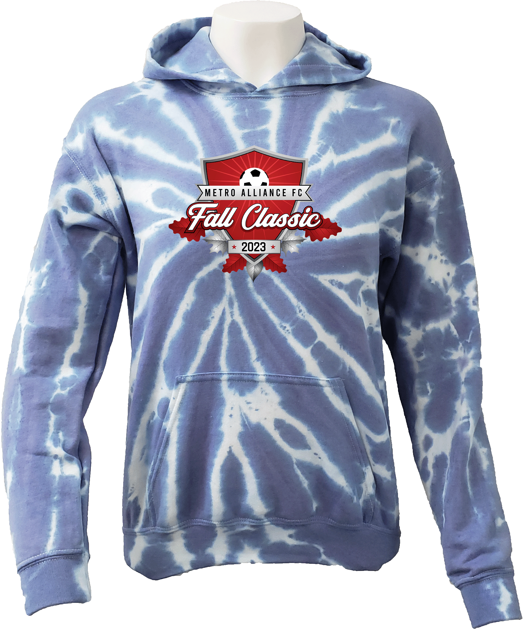 Tie-Dye Hoodies - 2023 Metro Alliance FC Fall Classic