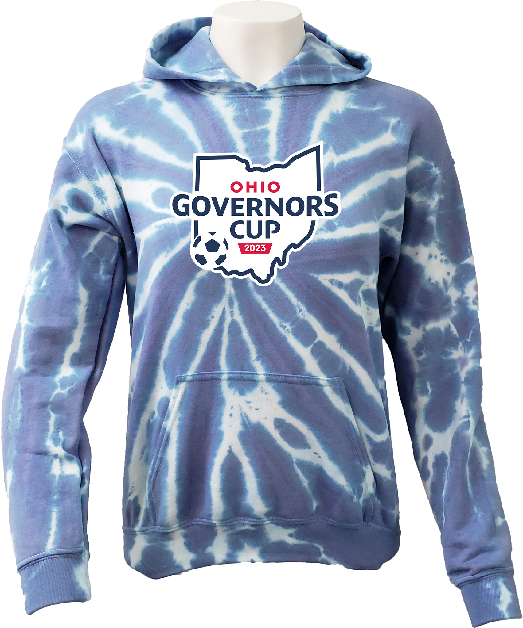 TIE-DYE HOODIES - 2023 USYS Ohio Governors Cup