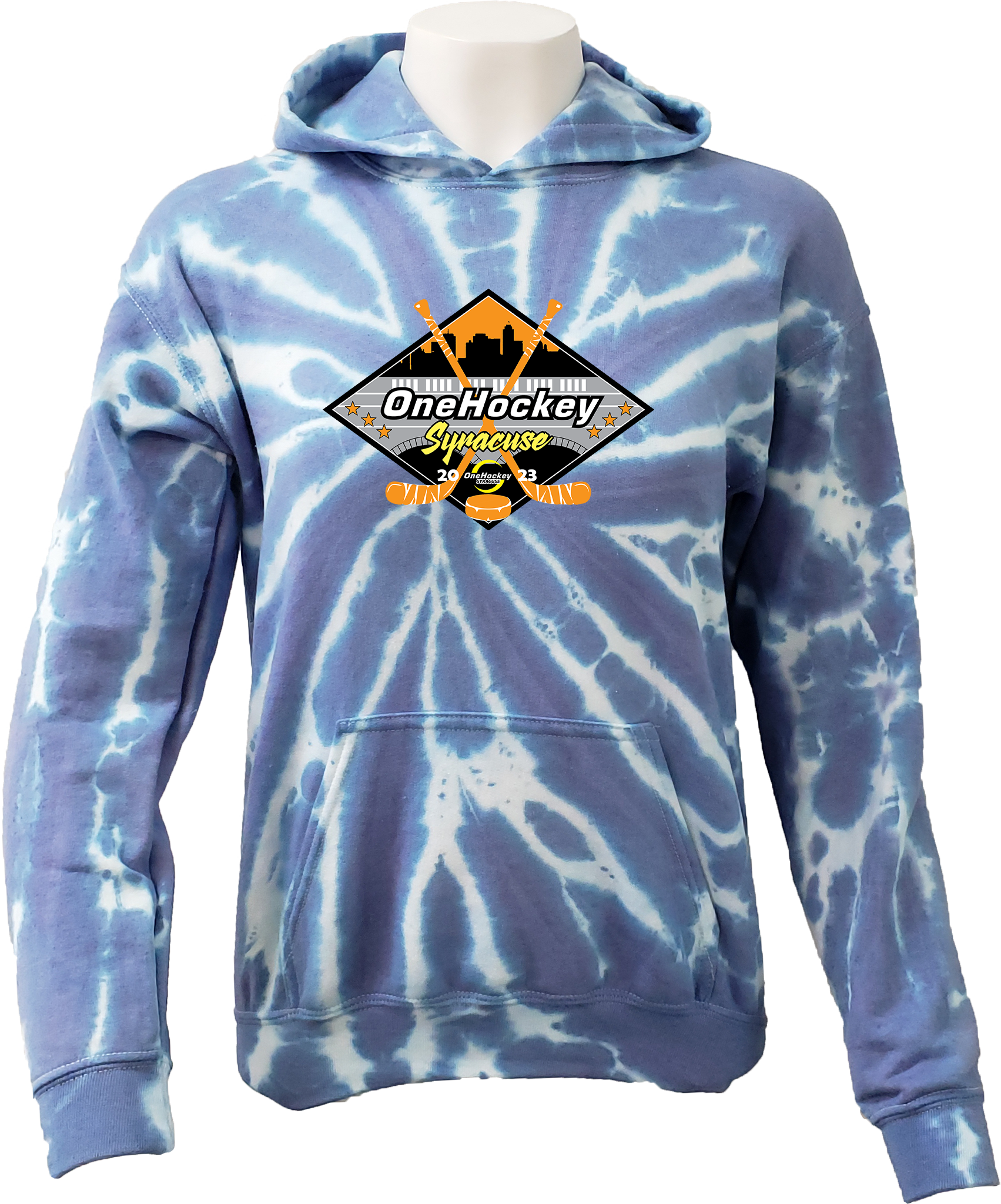 Tie-Dye Hoodies - 2023 OneHockey Syracuse