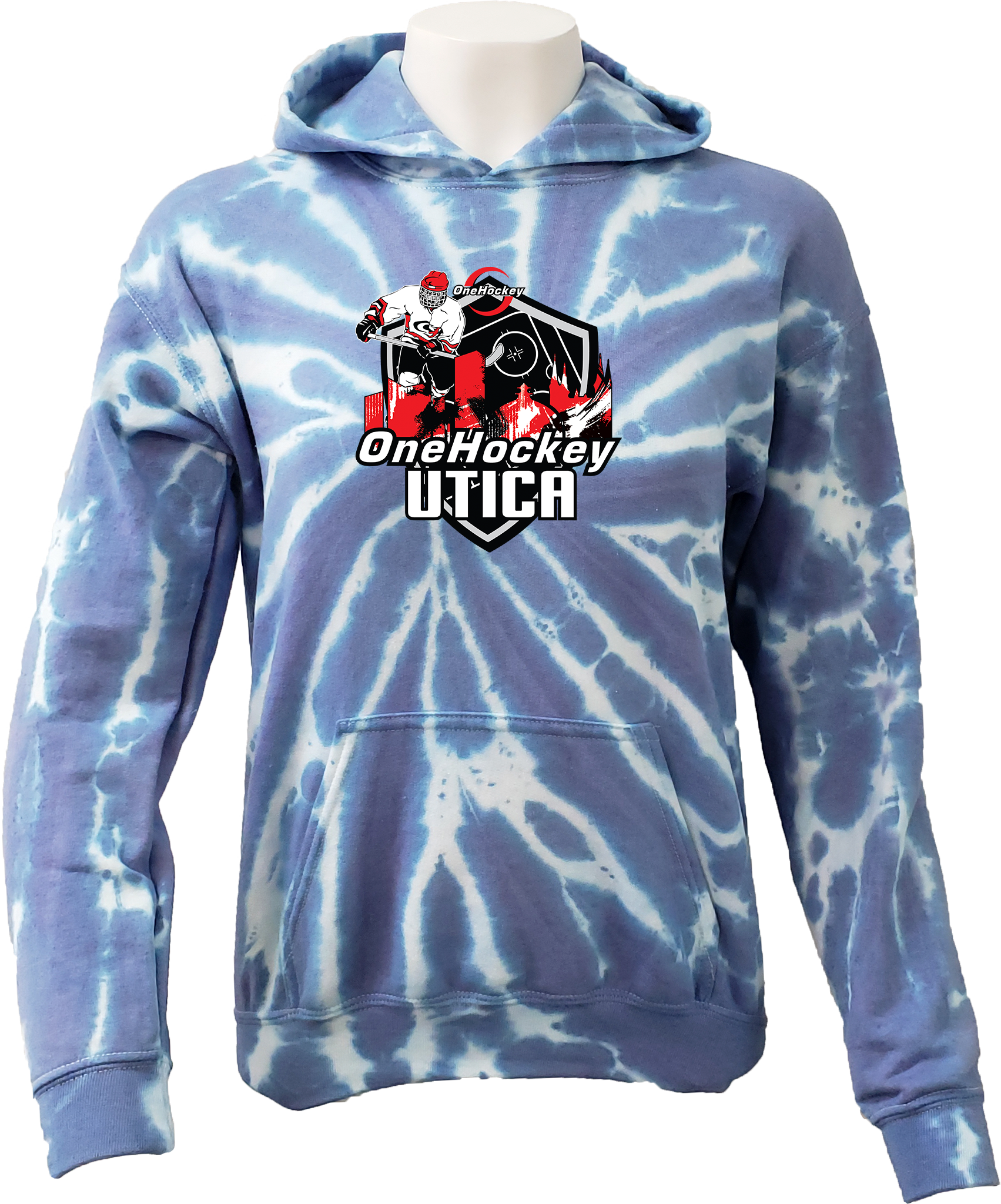 TIE-DYE HOODIES - 2023 One Hockey Utica May