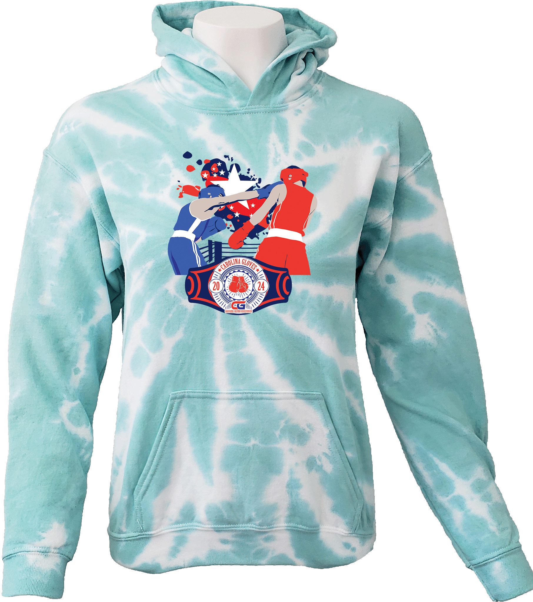 Tie-Dye Hoodies - 2024 Carolina Gloves