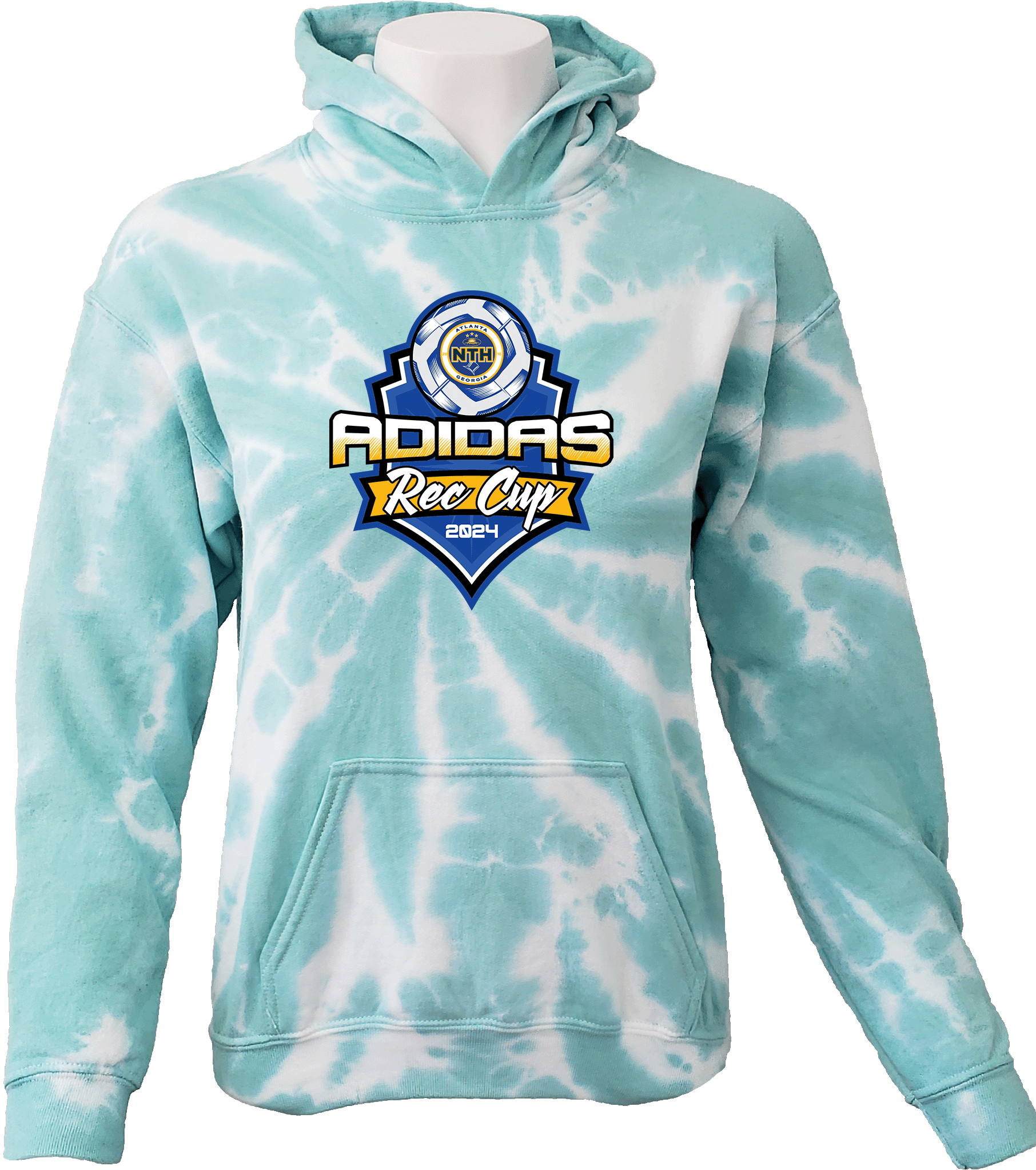 Tie-Dye Hoodies - 2024 NTH Adidas Rec Cup