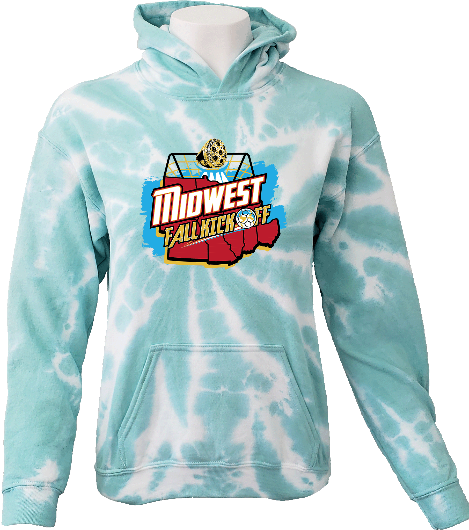 Tie-Dye Hoodies - 2024 Midwest Fall Kickoff