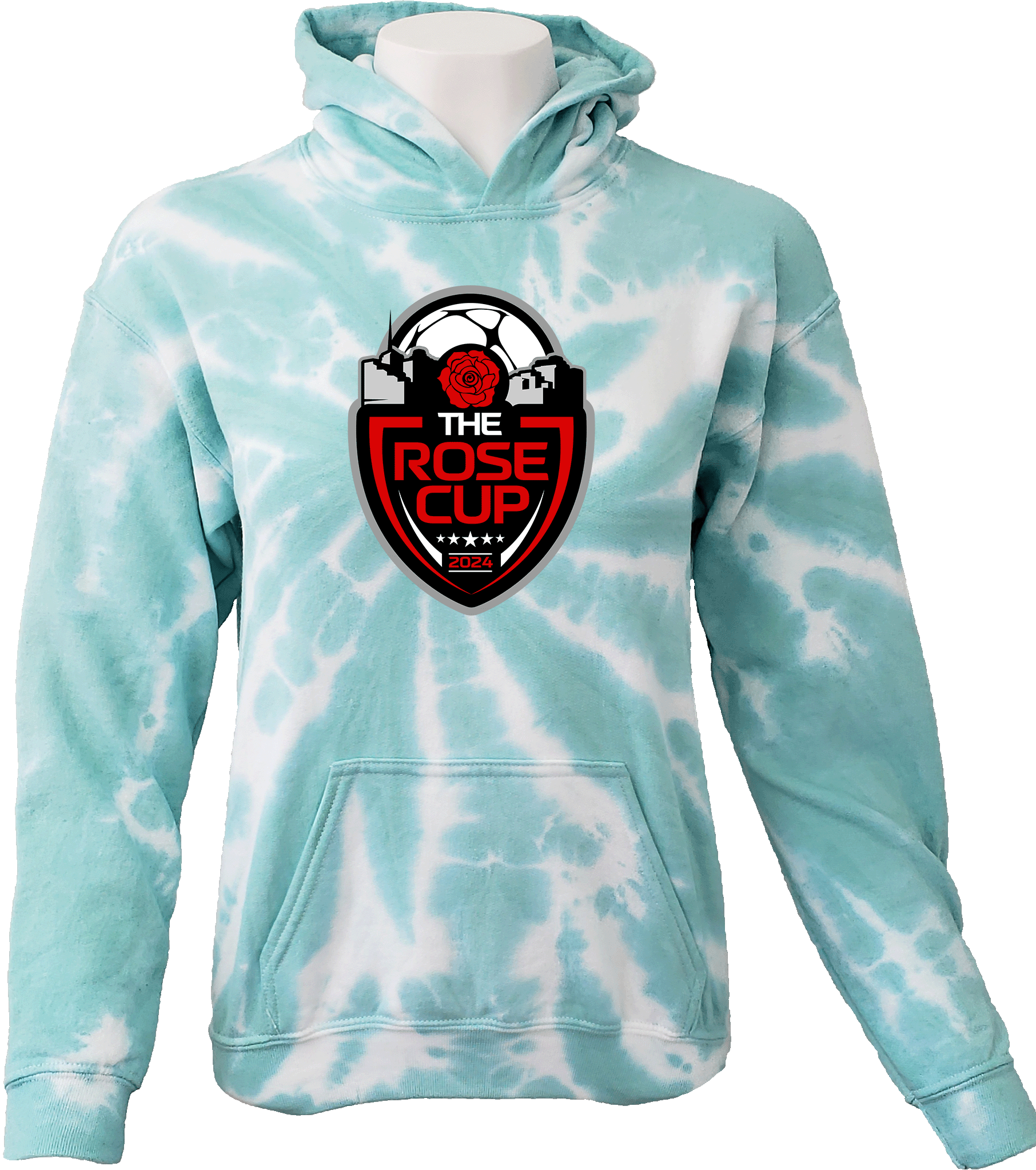 Tie-Dye Hoodies - 2024 The Rose Cup