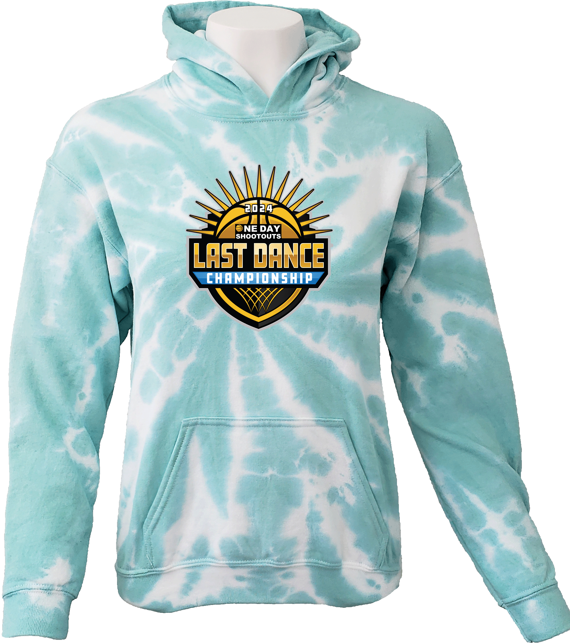 Tie-Dye Hoodies - 2024 Last Dance Championship