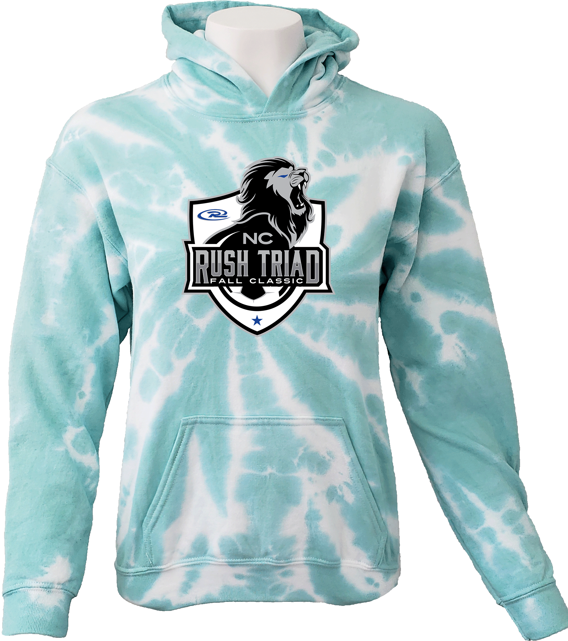 Tie-Dye Hoodies - 2024 NC Rush Triad Fall Classic