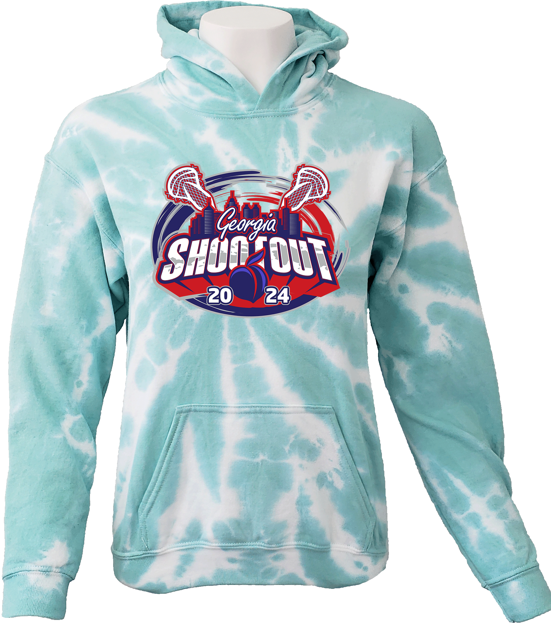 Tie-Dye Hoodies - 2024 Georgia Shootout