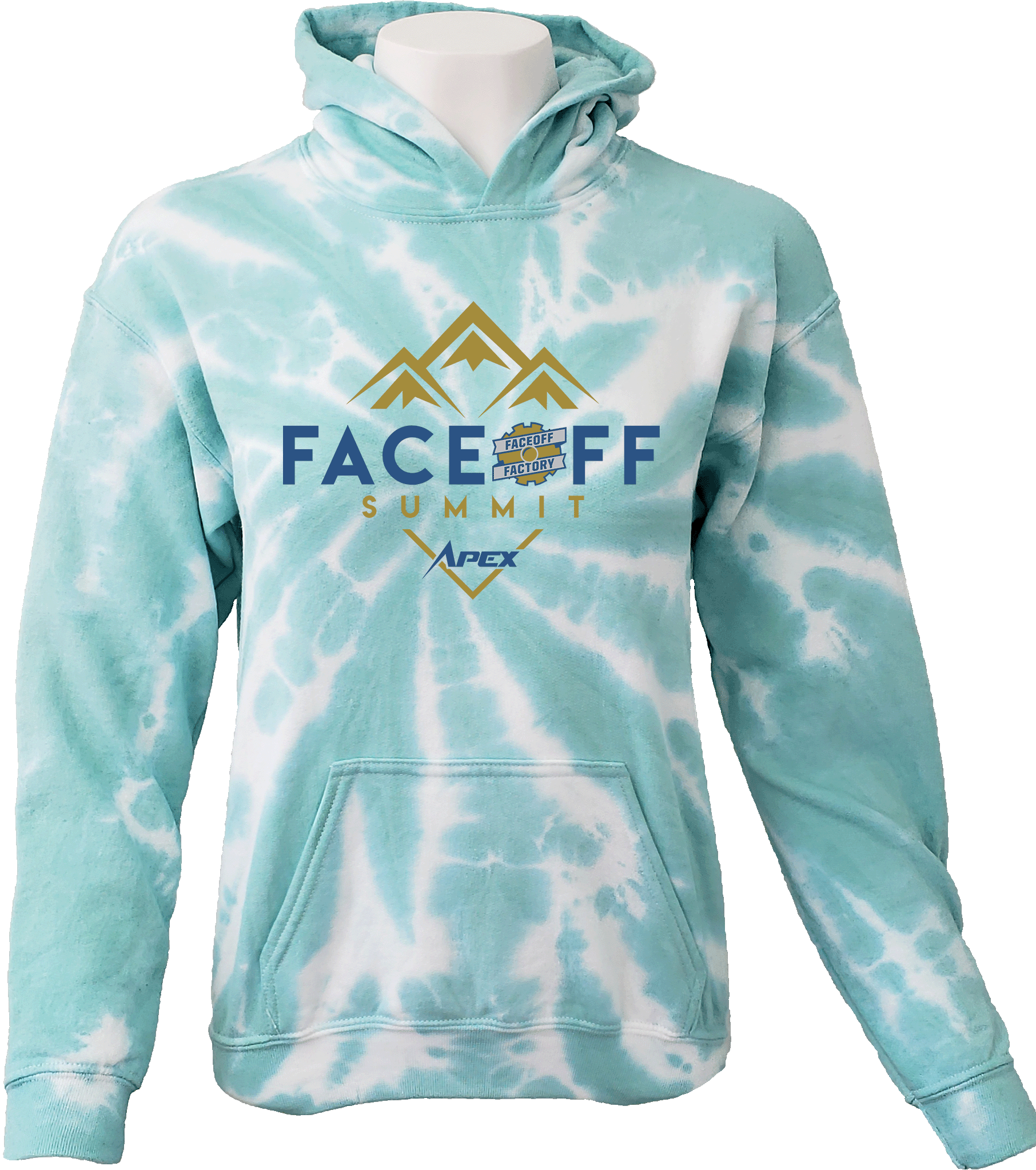 Tie-Dye Hoodies - 2024 Faceoff Factory Summit