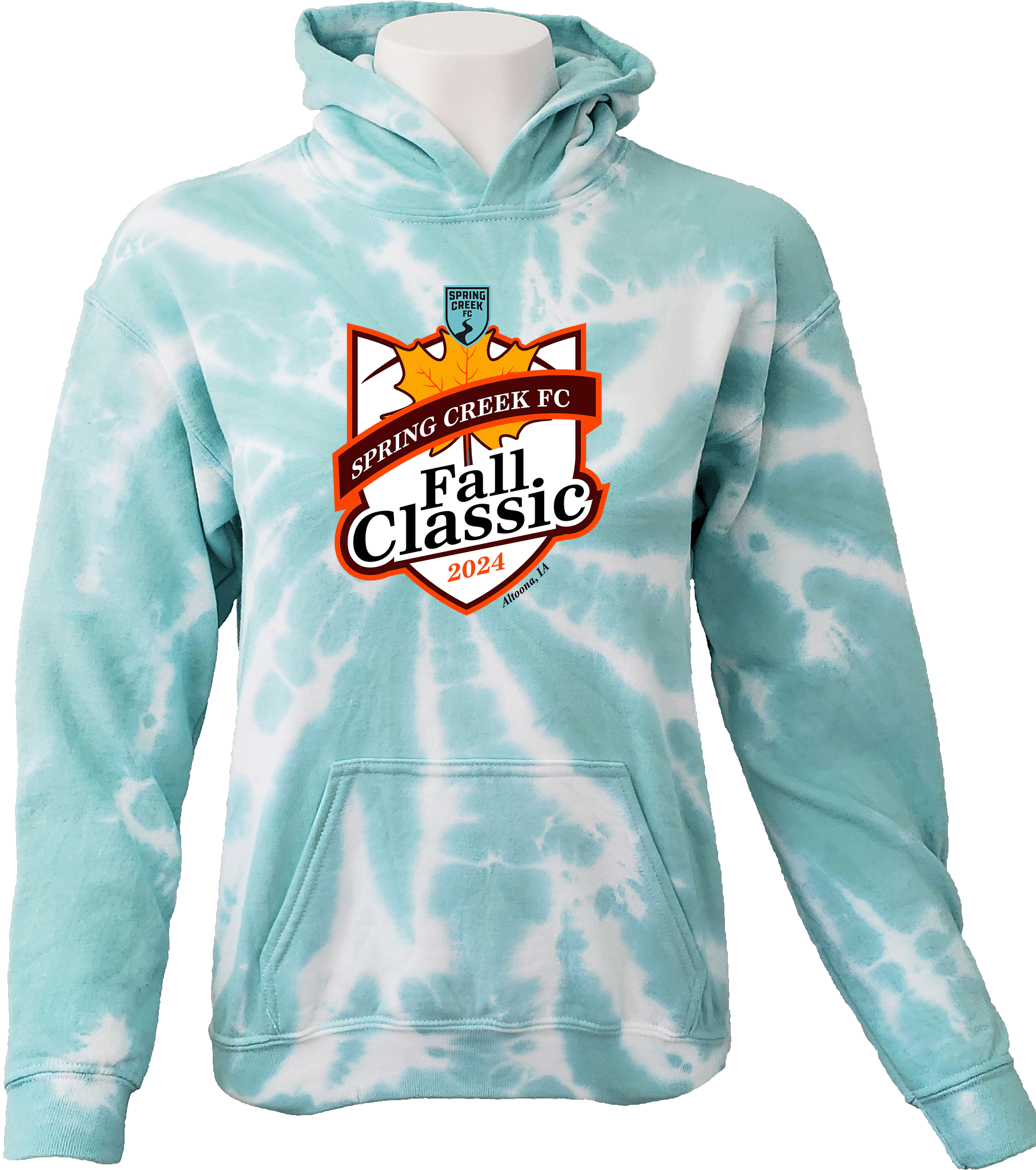 Tie-Dye Hoodies - 2024 Spring Creek FC Fall Classic