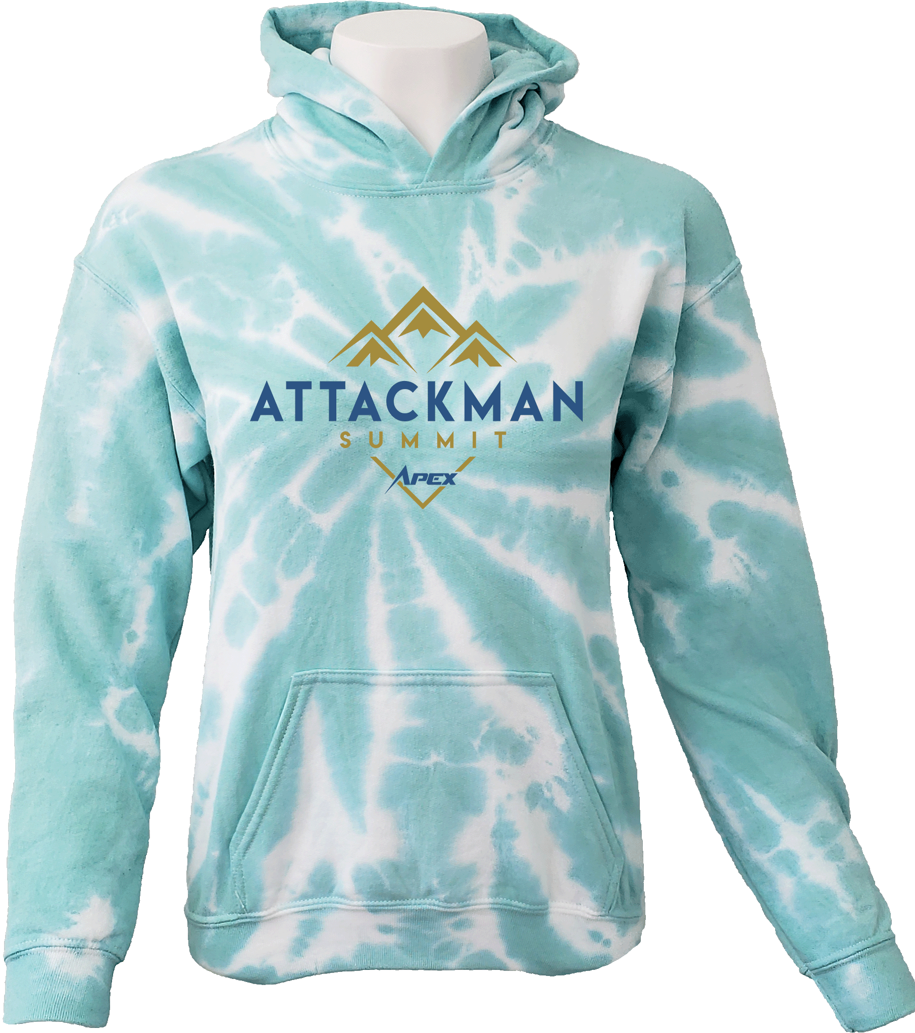 Tie-Dye Hoodies - 2024 Faceoff Factory Summit - ATTACKMAN