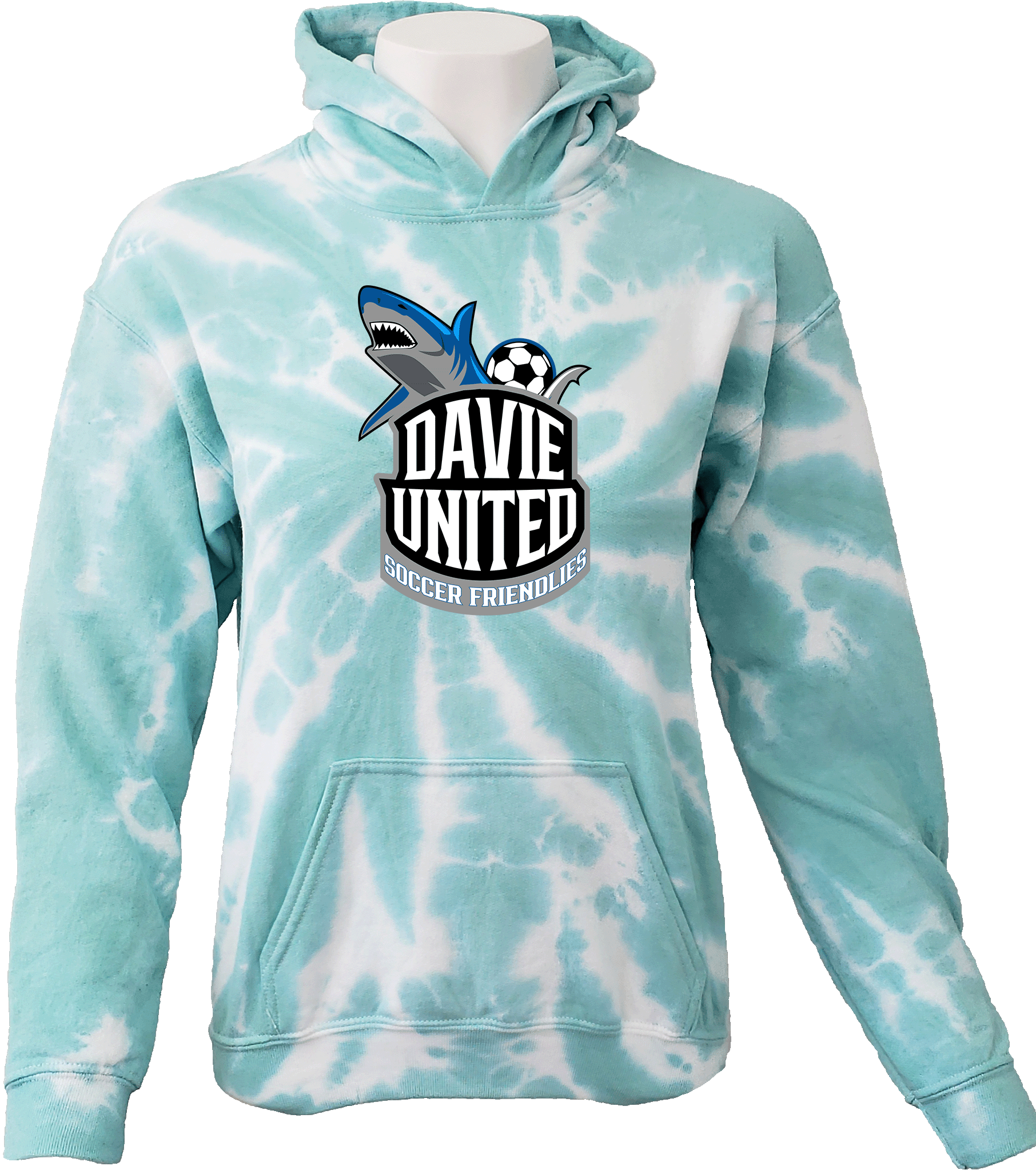 Tie-Dye Hoodies - 2024 Davie United Soccer Friendlies