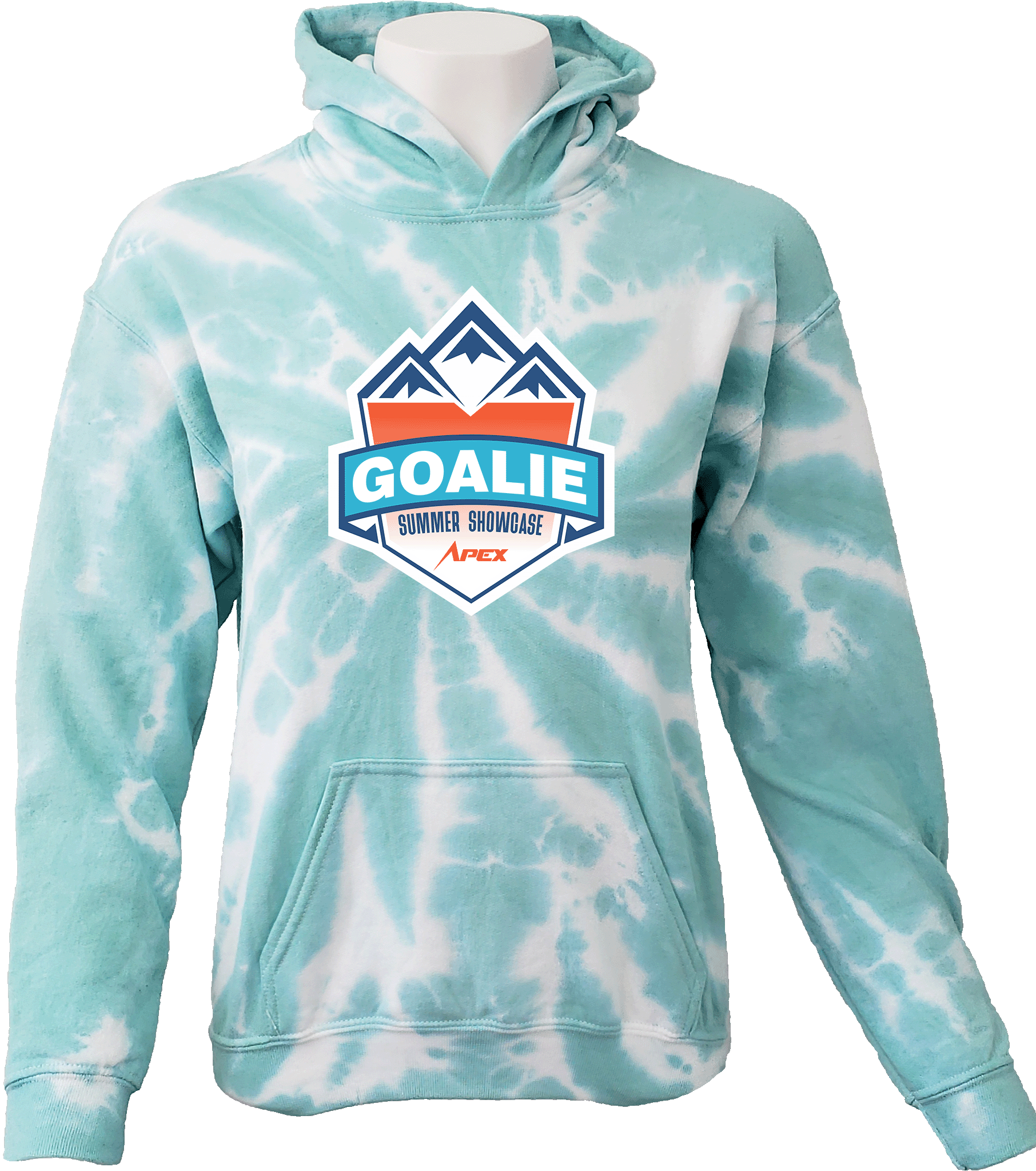 Tie-Dye Hoodies - 2024 Apex Summer Goalie Showcase