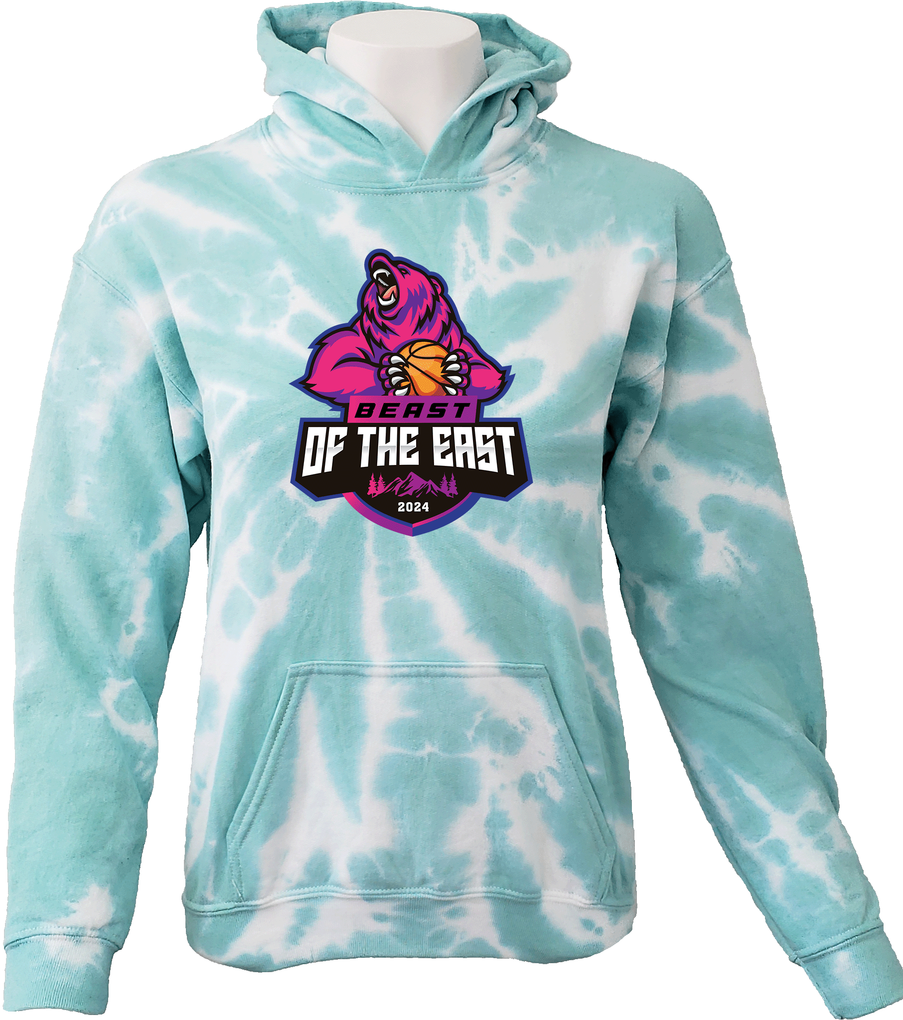 Tie-Dye Hoodies - 2024 Beast Of The East