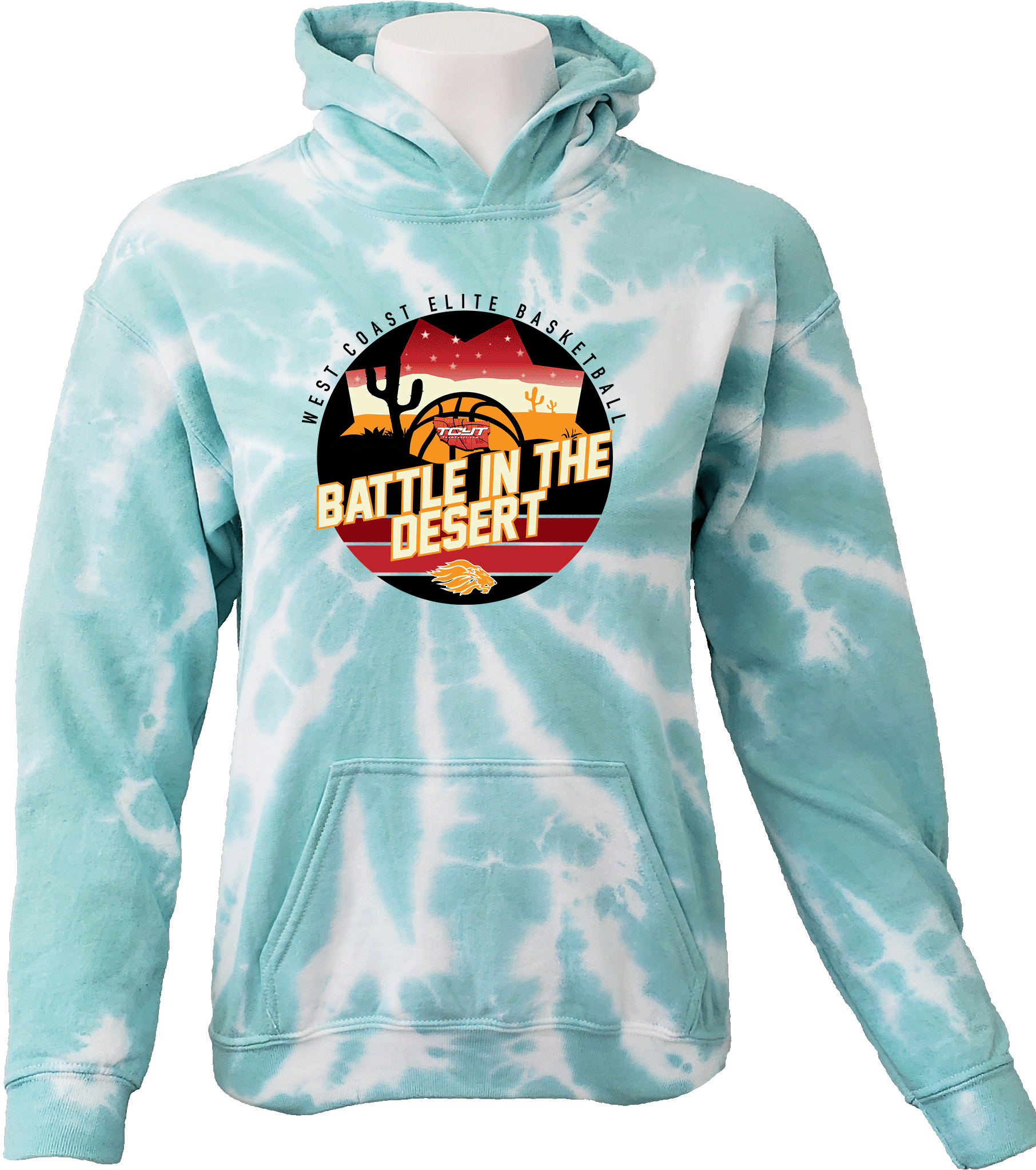 Tie-Dye Hoodies - 2024 Battle In The Desert