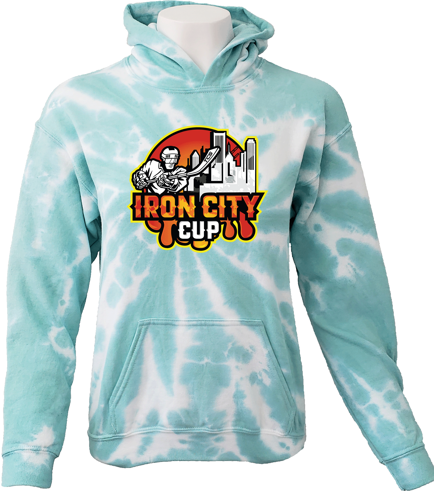 Tie-Dye Hoodies - 2024 Iron City Cup