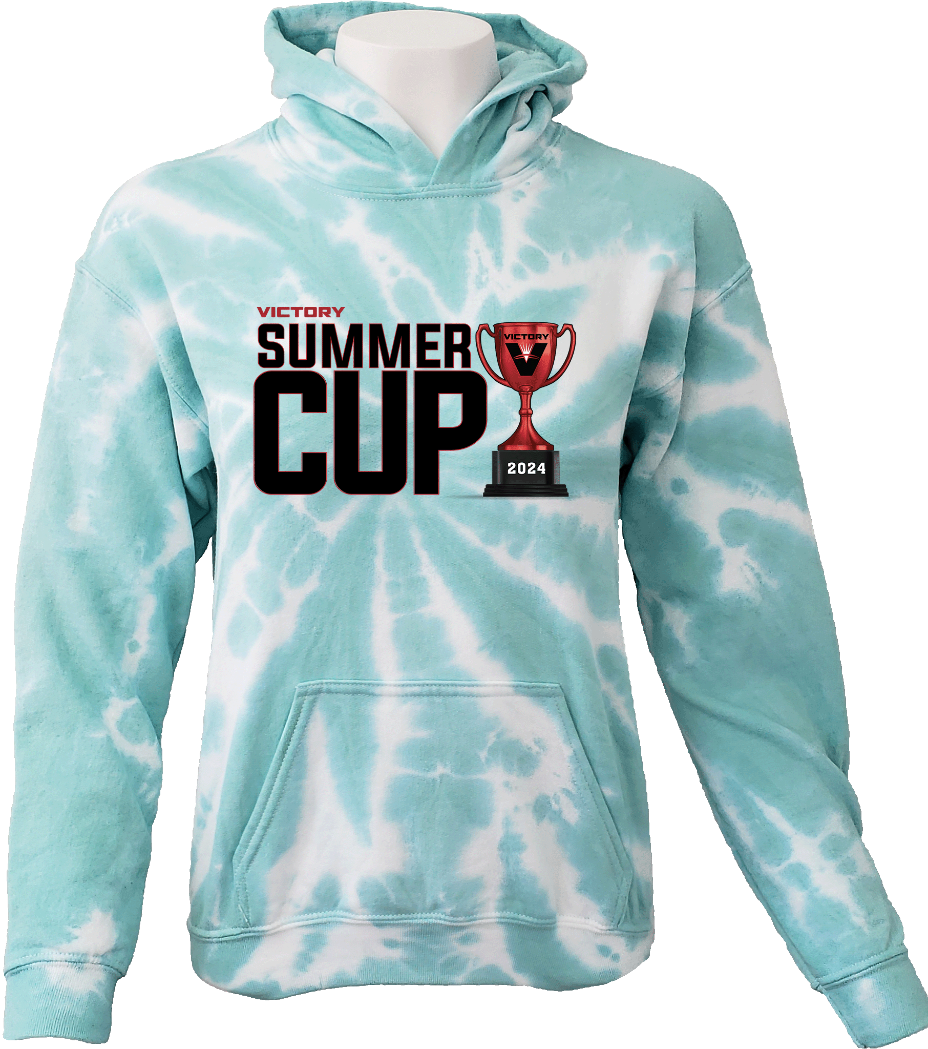 Tie-Dye Hoodies - 2024 Victory Summer Cup