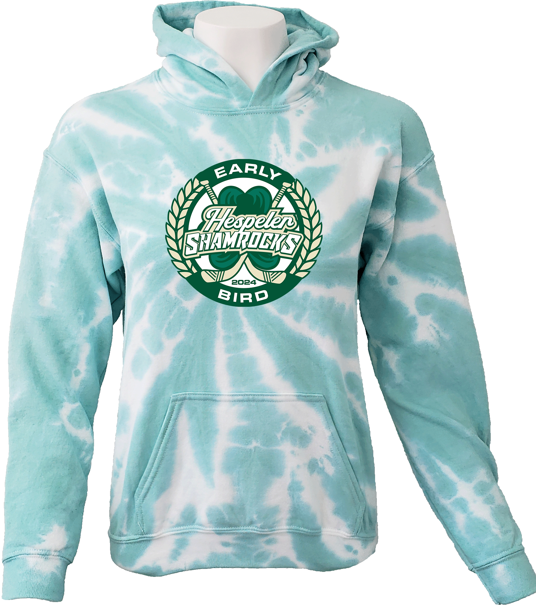 Tie-Dye Hoodies - 2024 Hespeler Shamrocks Early Bird