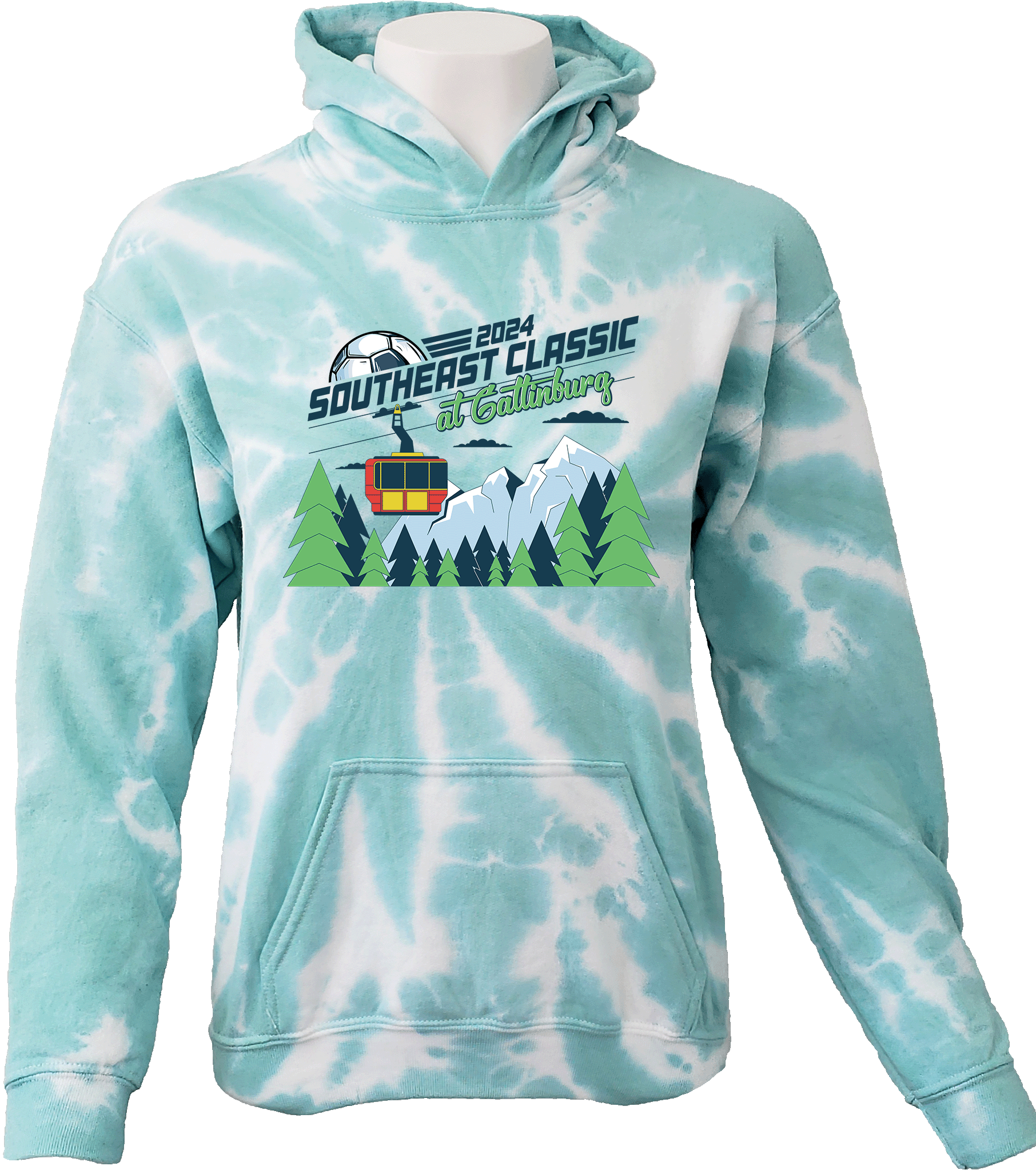 Tie-Dye Hoodies - 2024 Southeast Classic At Gatlinburg