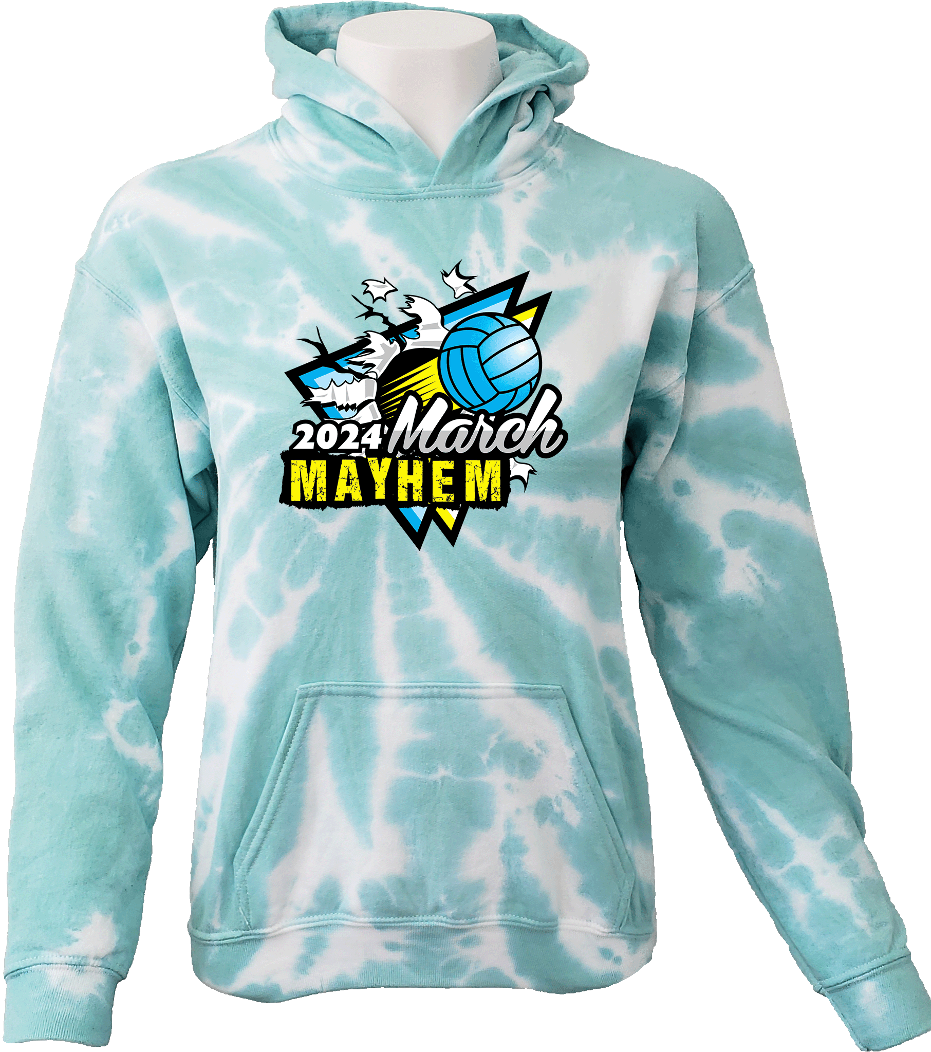 Tie-Dye Hoodies - 2024 March Mayhem