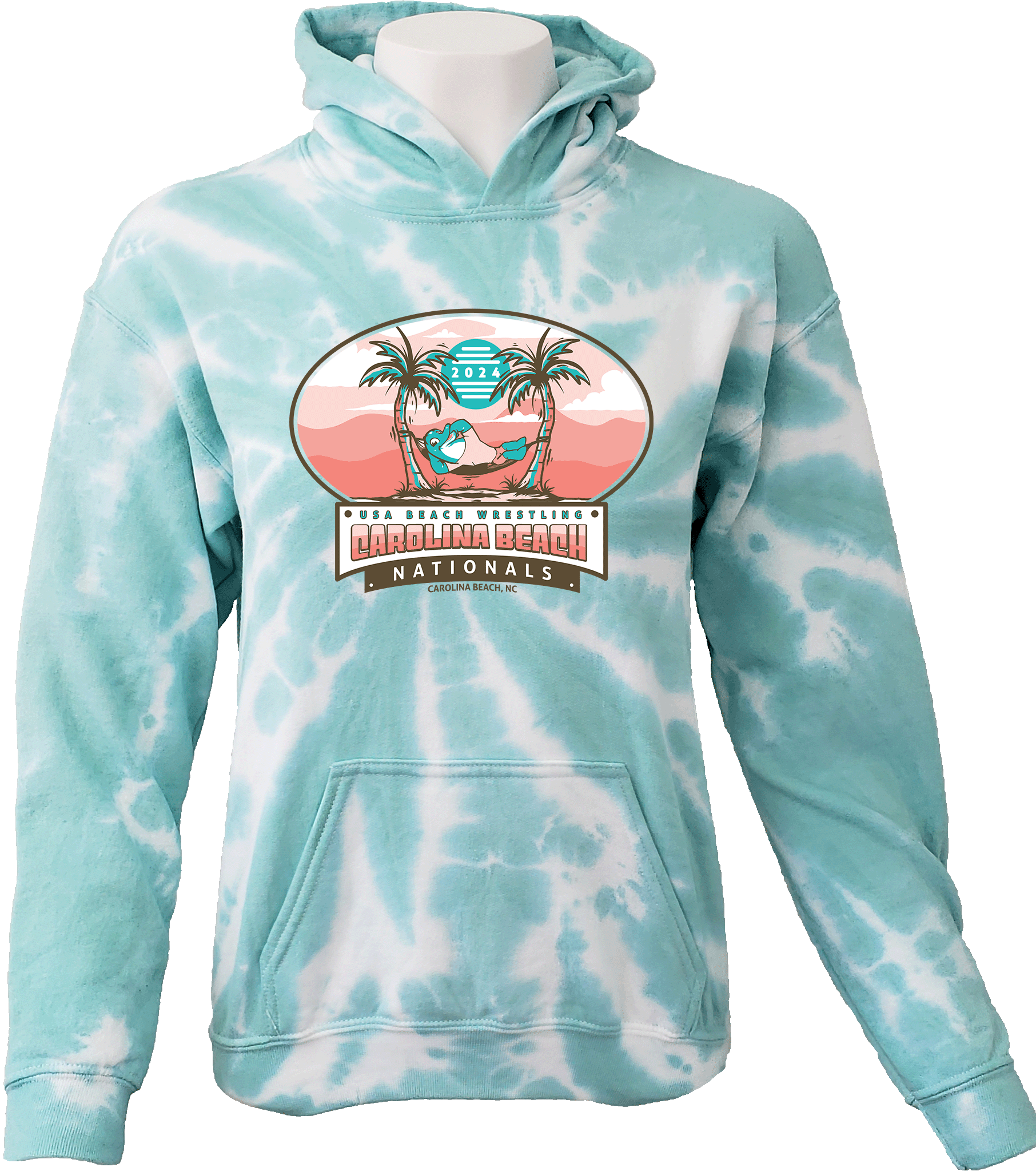 Tie-Dye Hoodies - 2024 USMC/USA Beach Nationals