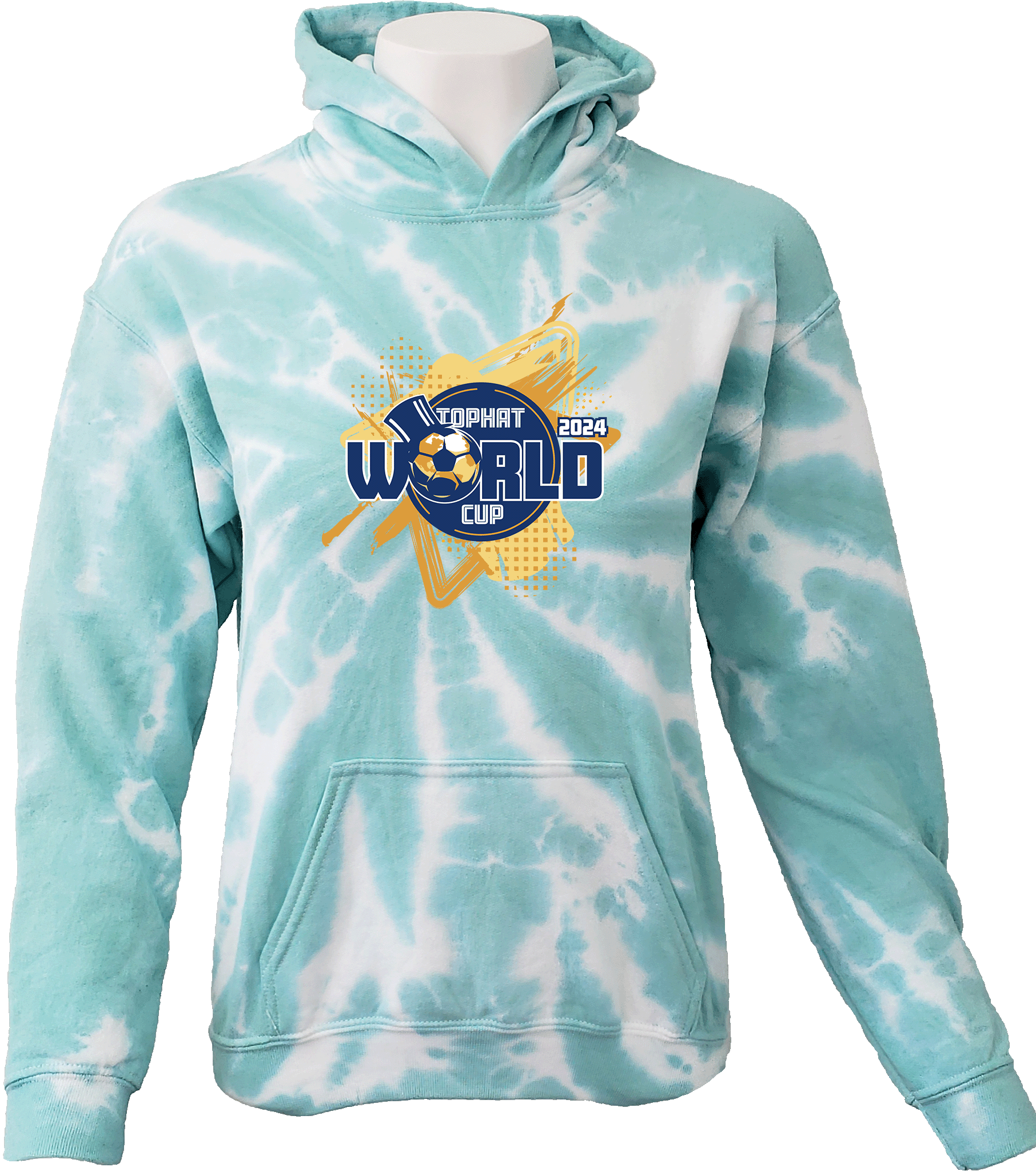 Tie-Dye Hoodies - 2024 Top Hat World Cup