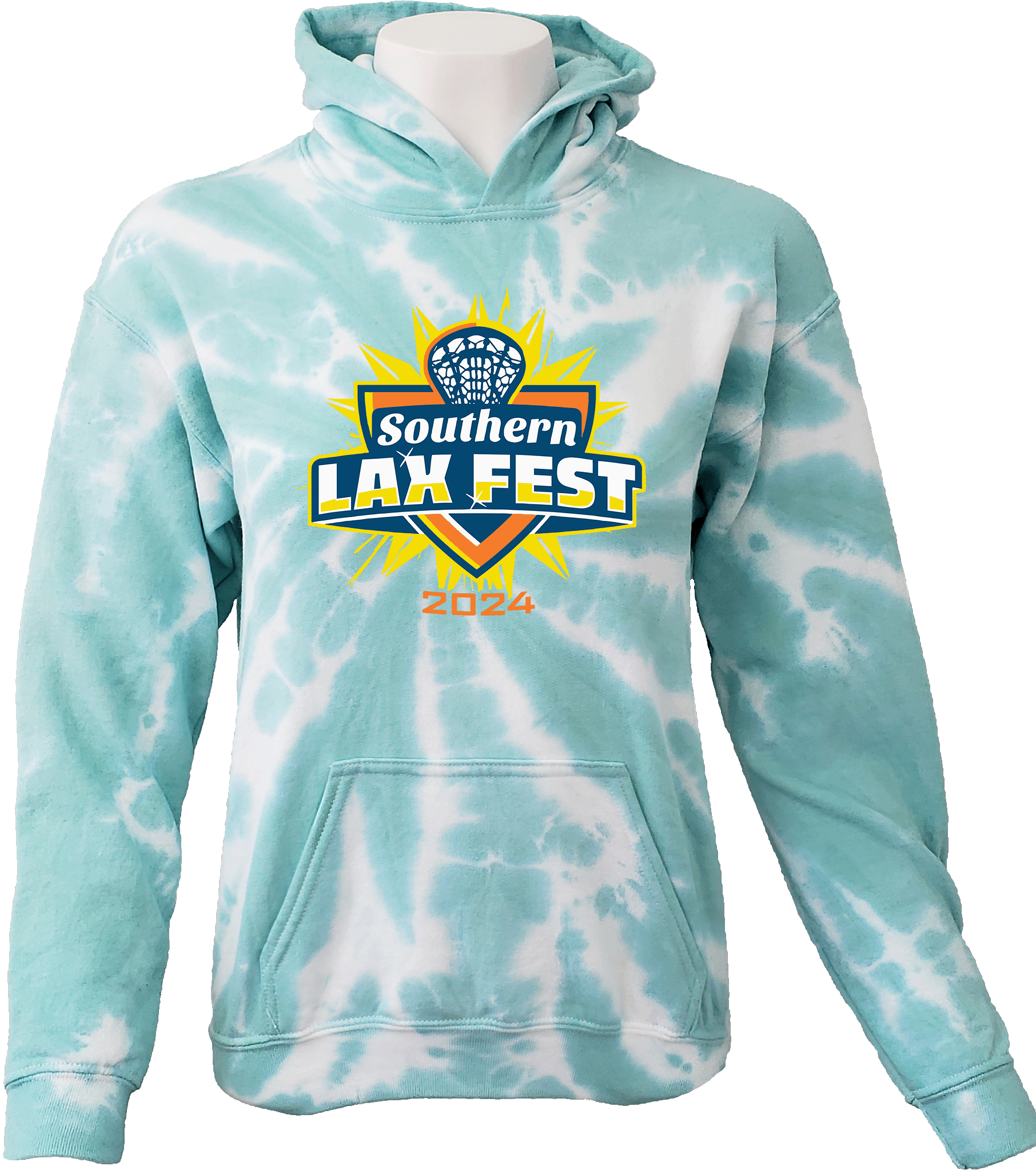 Tie-Dye Hoodies - 2024 Southern Lax Fest