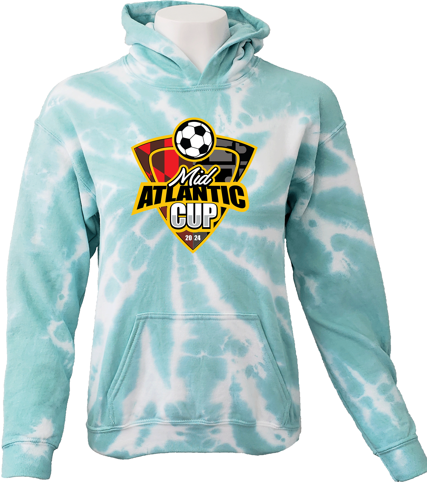 Tie-Dye Hoodies - 2024 Mid-Atlantic Cup