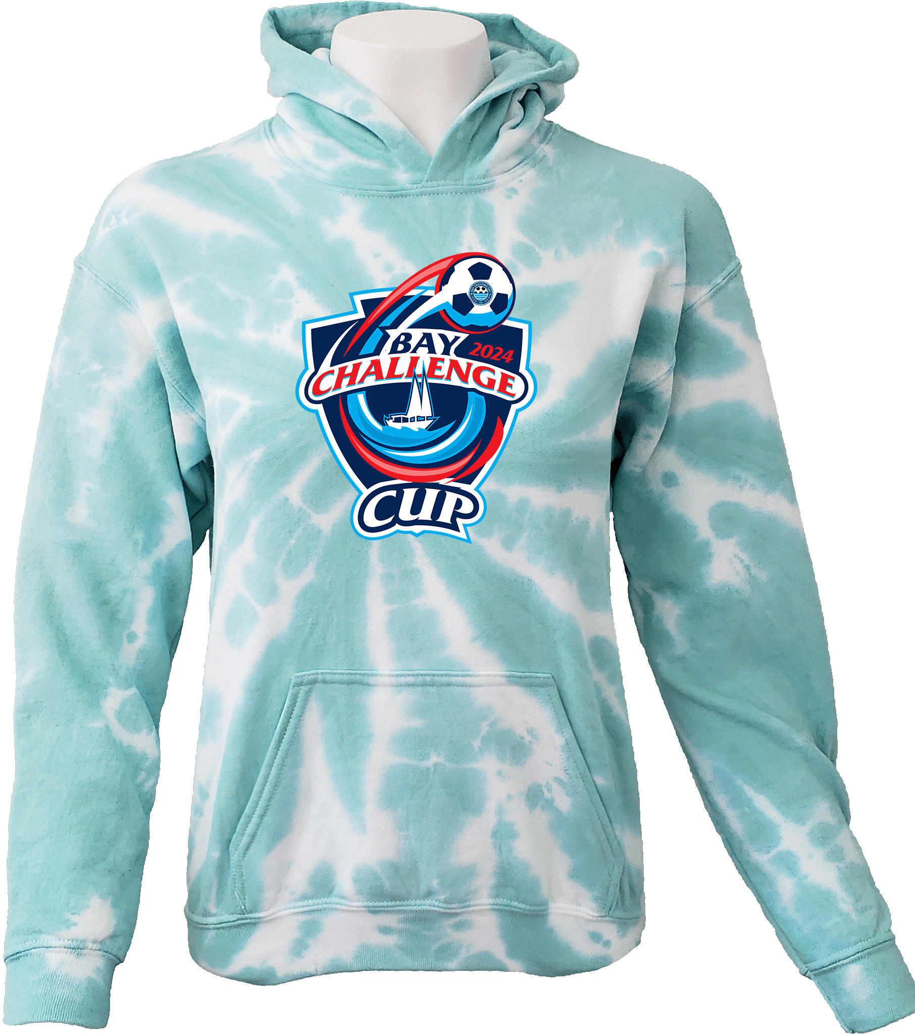 Tie-Dye Hoodies - 2024 Bay Challenge Cup