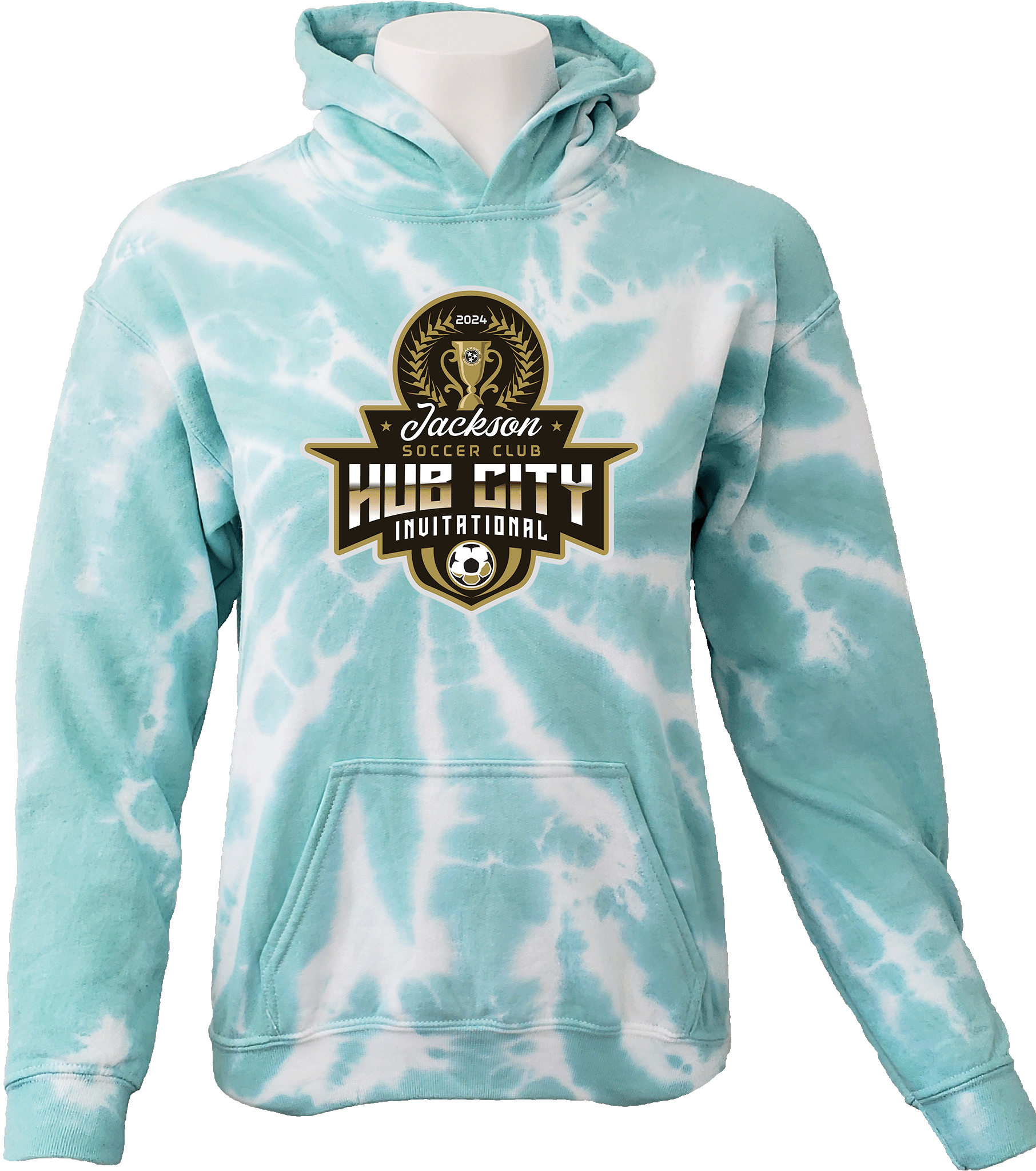 Tie-Dye Hoodies - 2024 Hub City Invitational