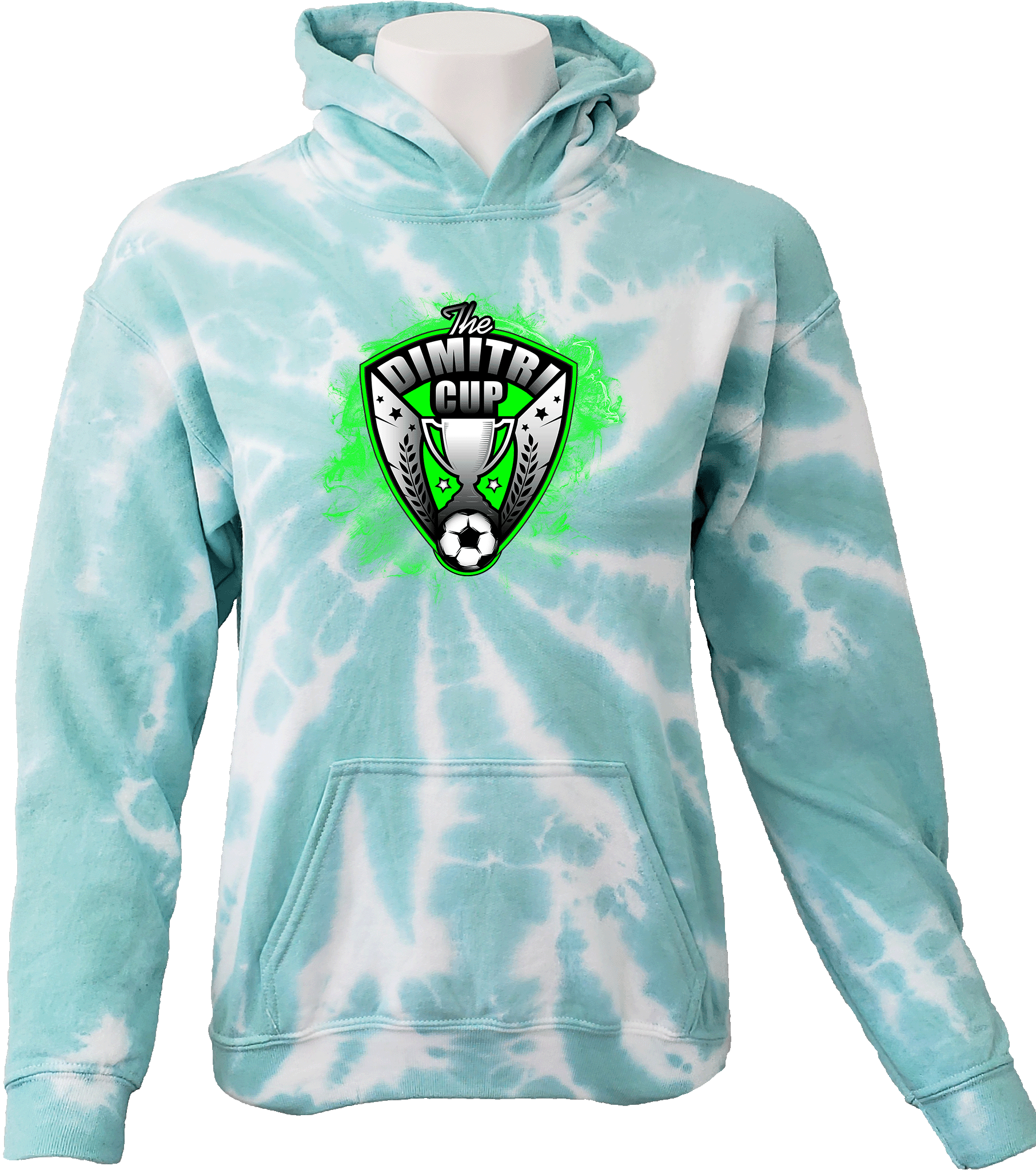 Tie-Dye Hoodies - 2025 The Dimitri Cup - Smoke