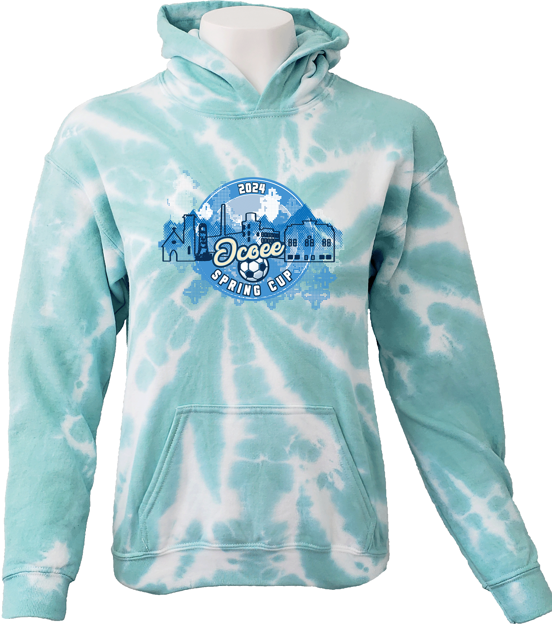 Tie-Dye Hoodies - 2024 OCOEE Spring Cup