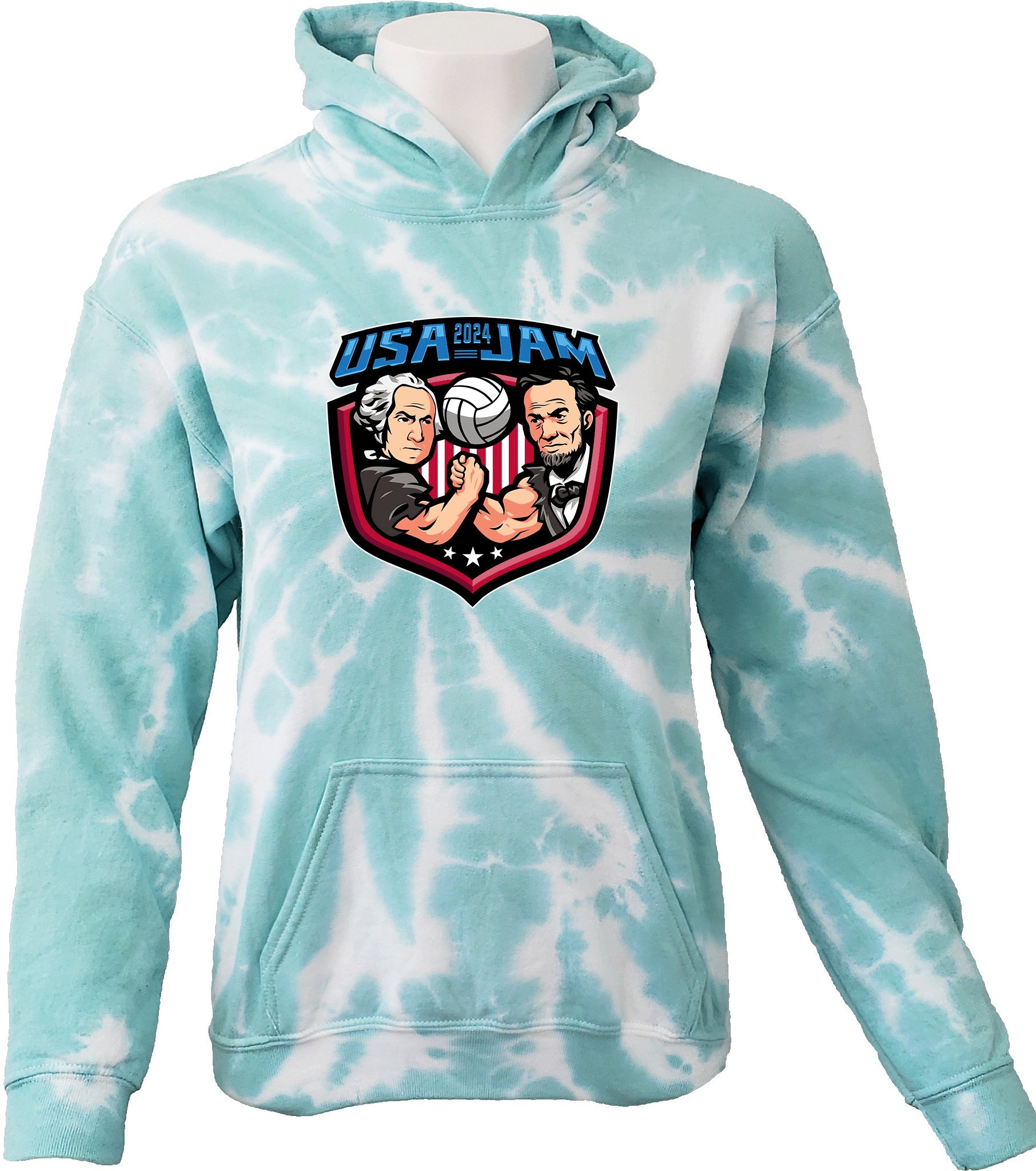 Tie-Dye Hoodies - 2024 USA Jam