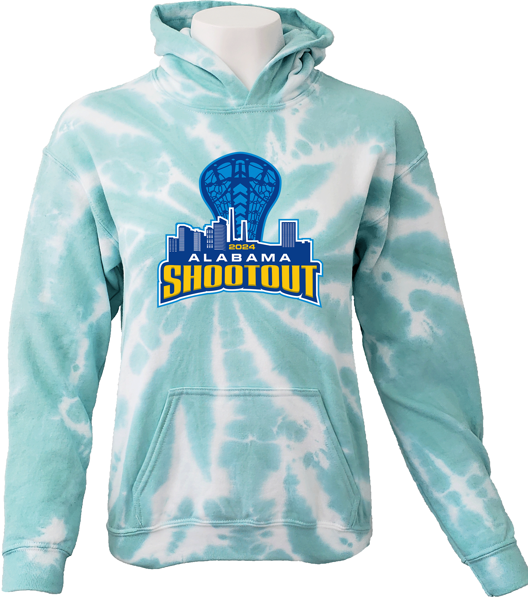 Tie-Dye Hoodies - 2024 Alabama Shootout