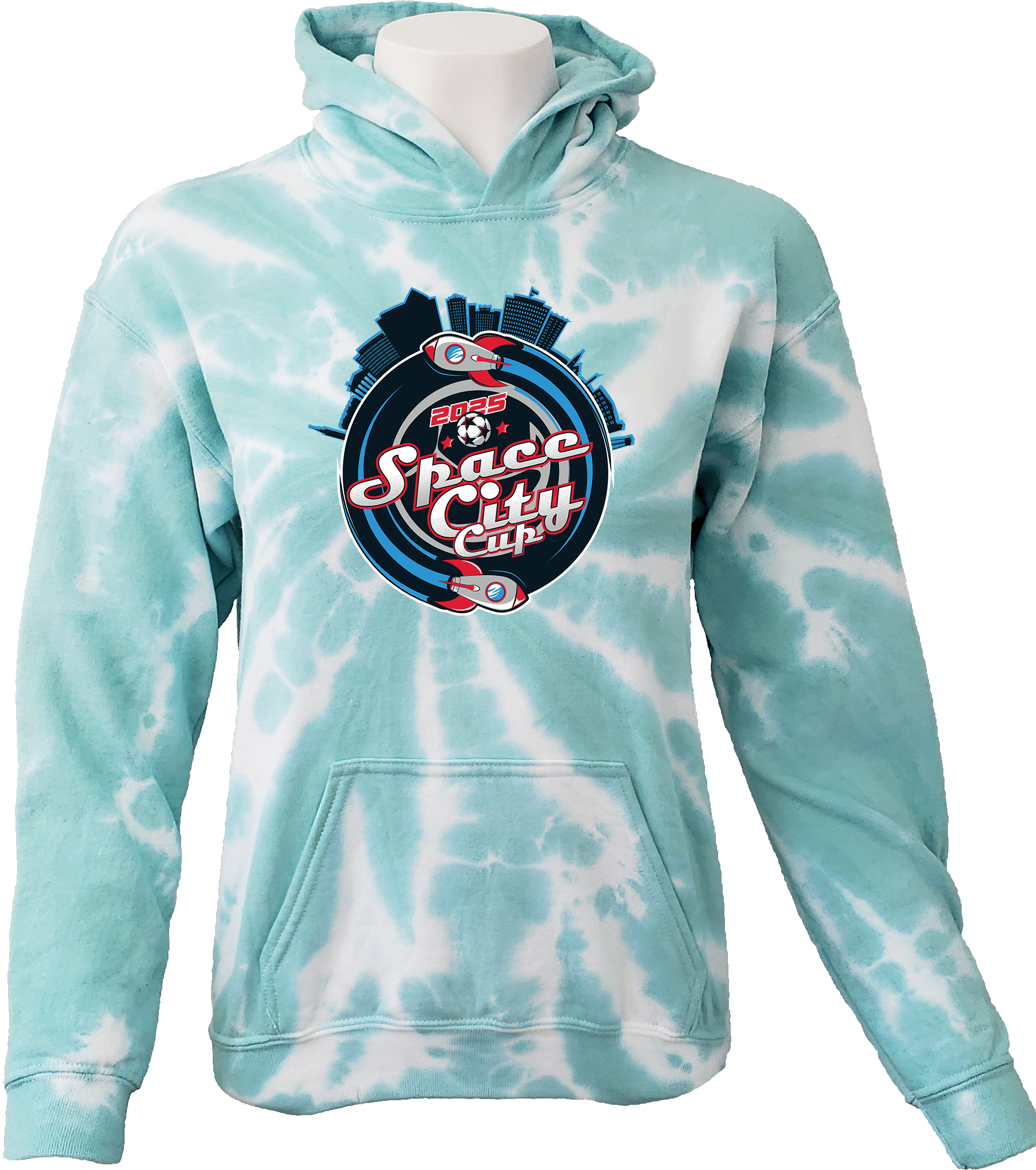 Tie-Dye Hoodies - 2024 Space City