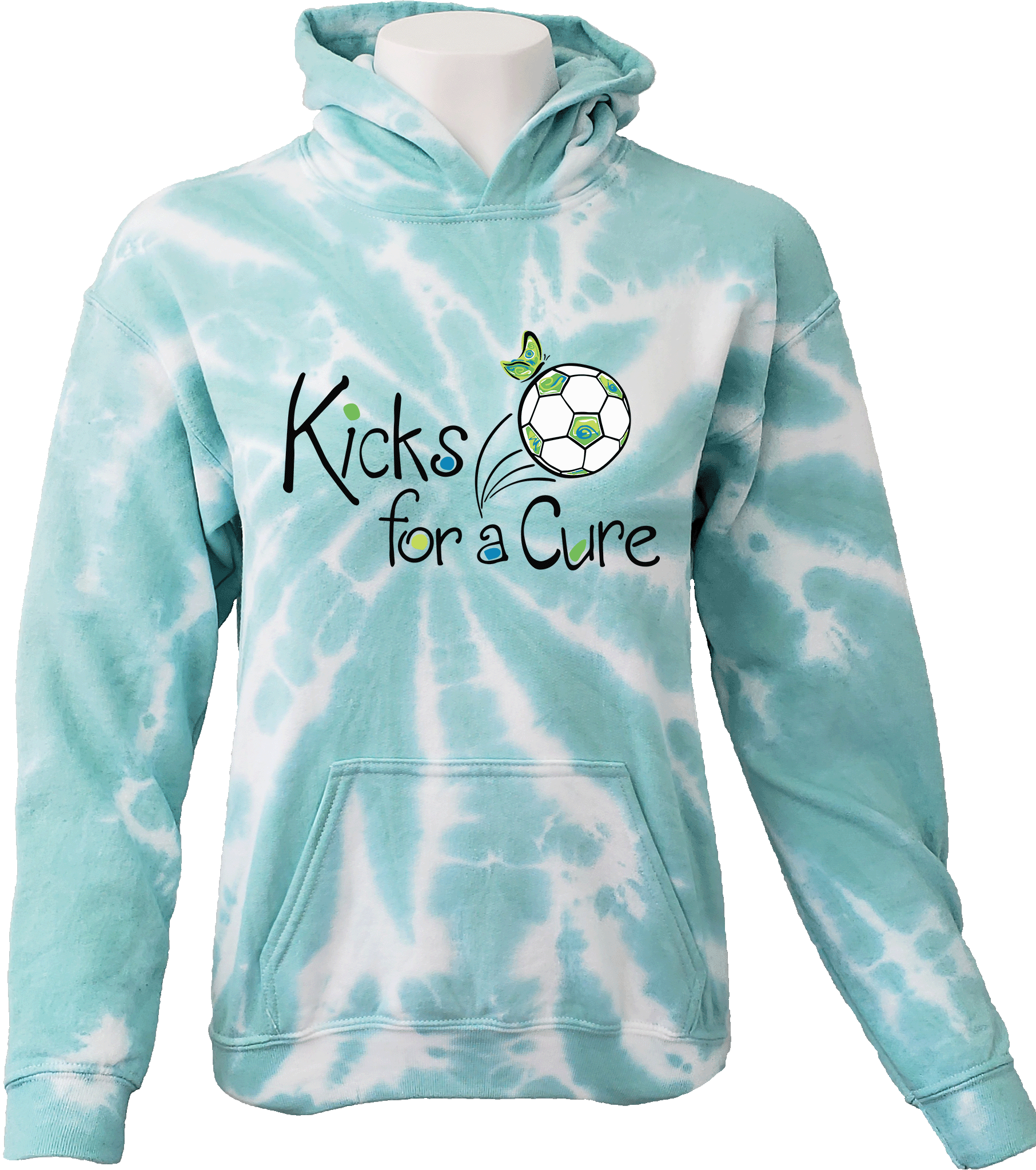 Tie-Dye Hoodies - 2024 Kicks For A Cure