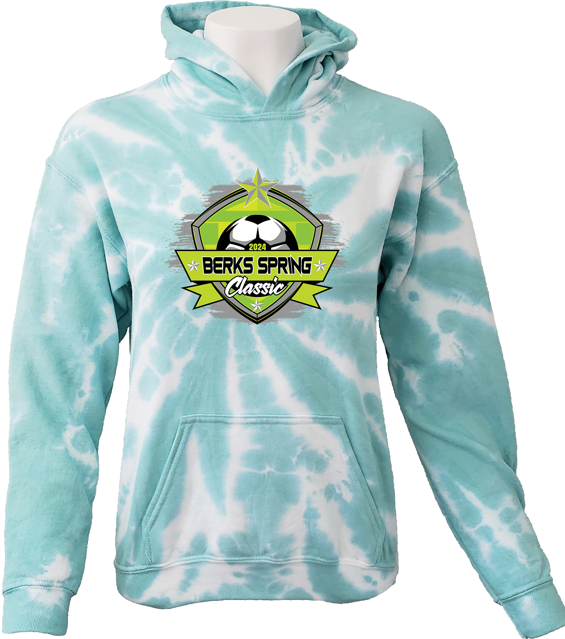 Tie-Dye Hoodies - 2024 Berks Spring Classic