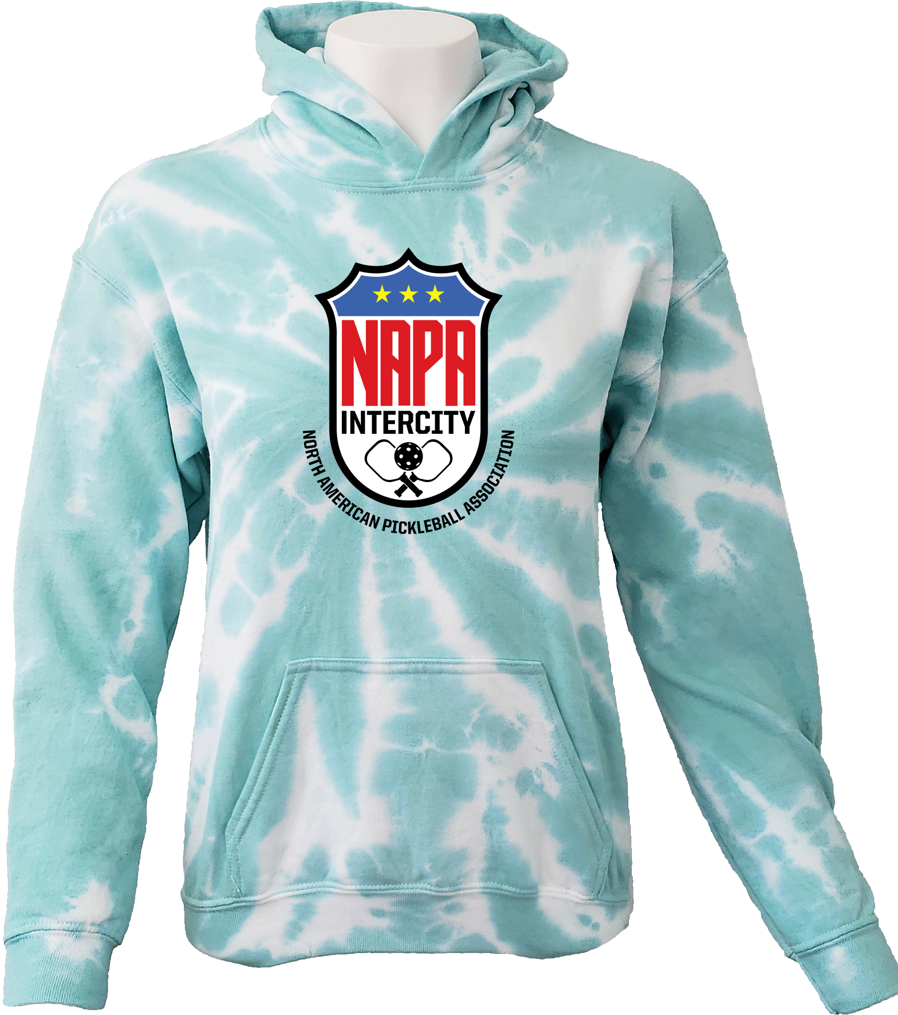 Tie-Dye Hoodies - 2024 35th Naba Intercity Basketball and Volleyball Tournament Pickleball