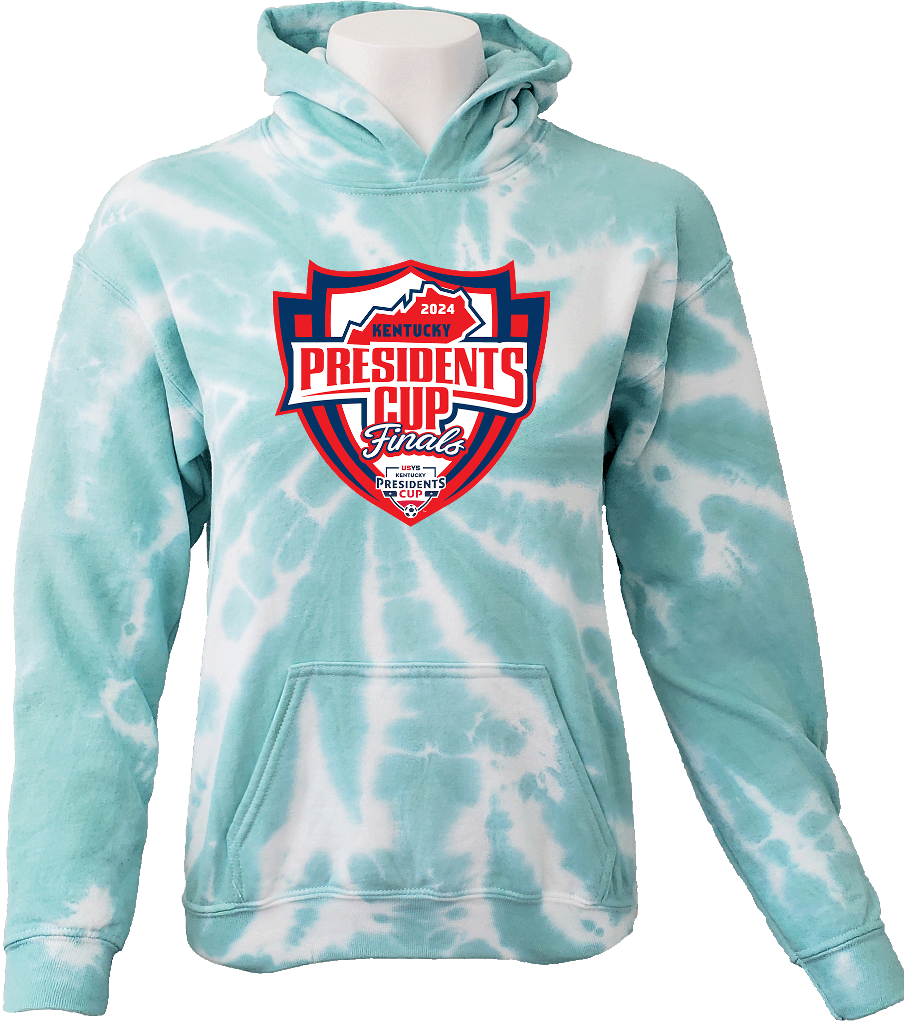 Tie-Dye Hoodies - 2024 USYS KY Presidents Cup Finals