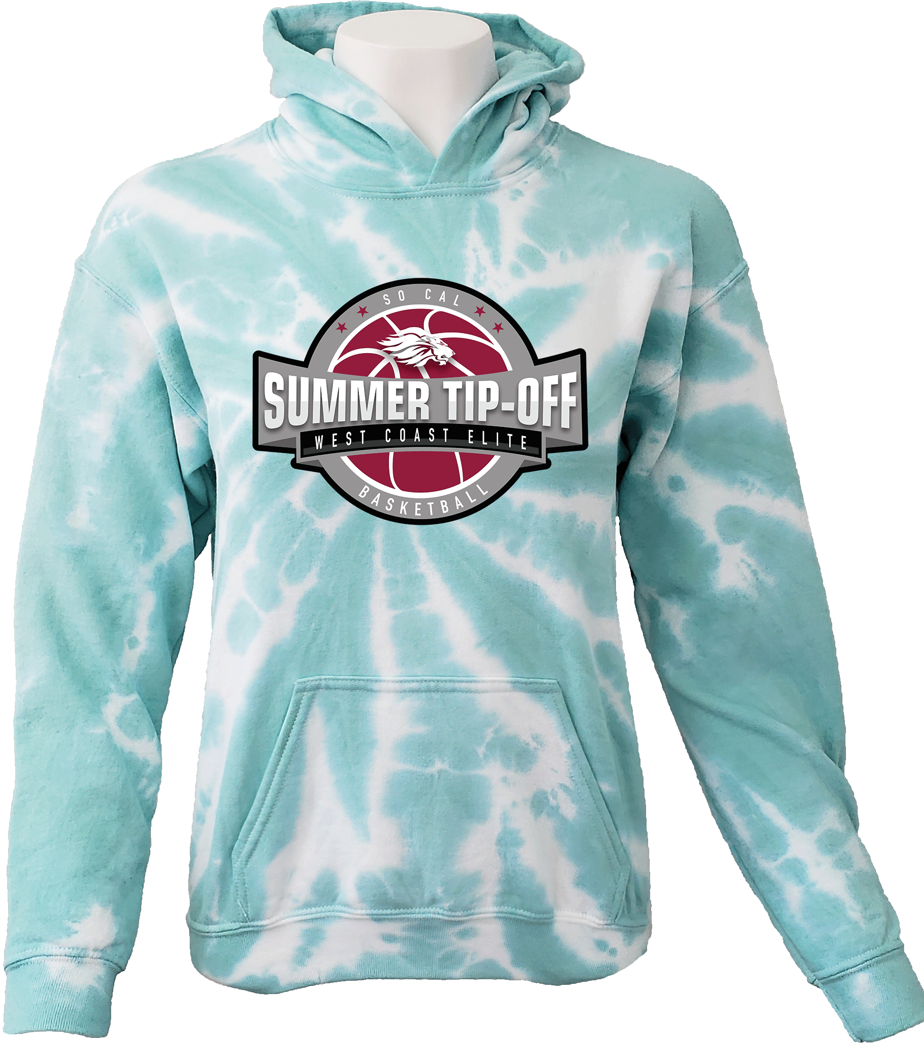 Tie-Dye Hoodies - 2024 So-Cal Summer Tip-Off