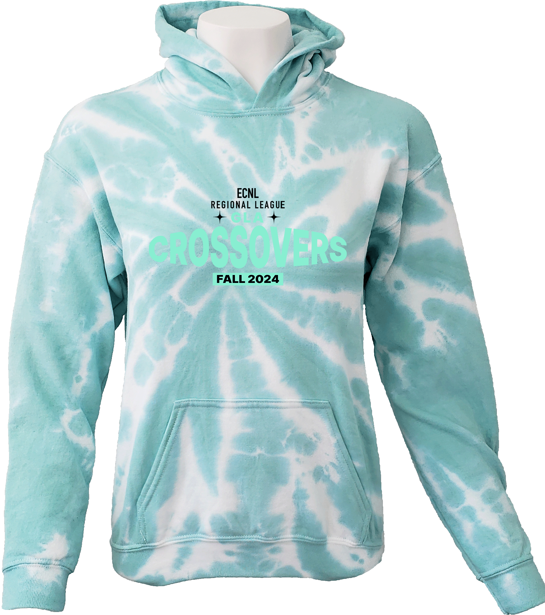 Tie-Dye Hoodies - 2024 ECNL-RL Crossover