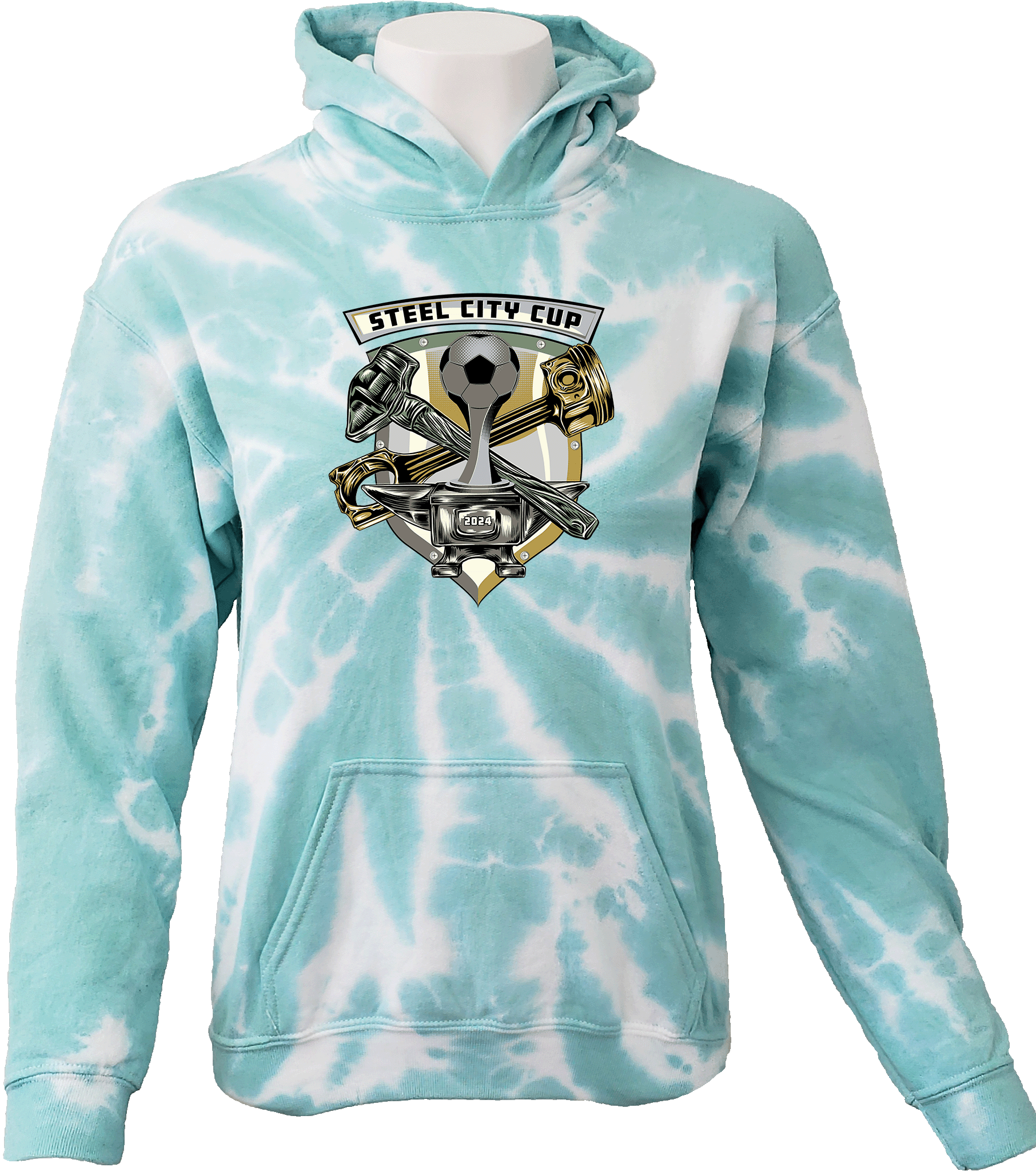 Tie-Dye Hoodies - 2024 Steele City Cup