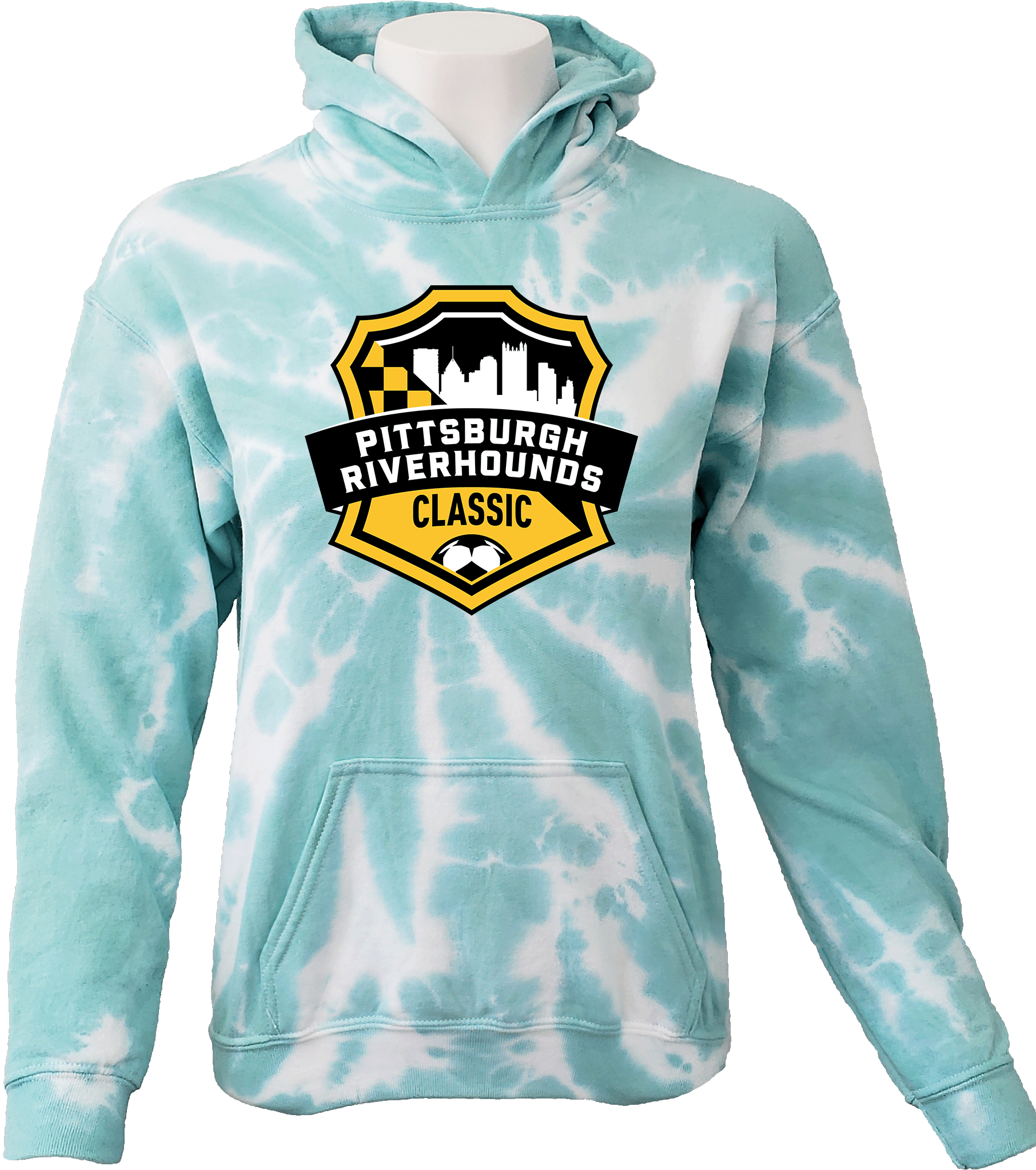 Tie-Dye Hoodies - 2024 Pittsburgh Riverhounds Classic