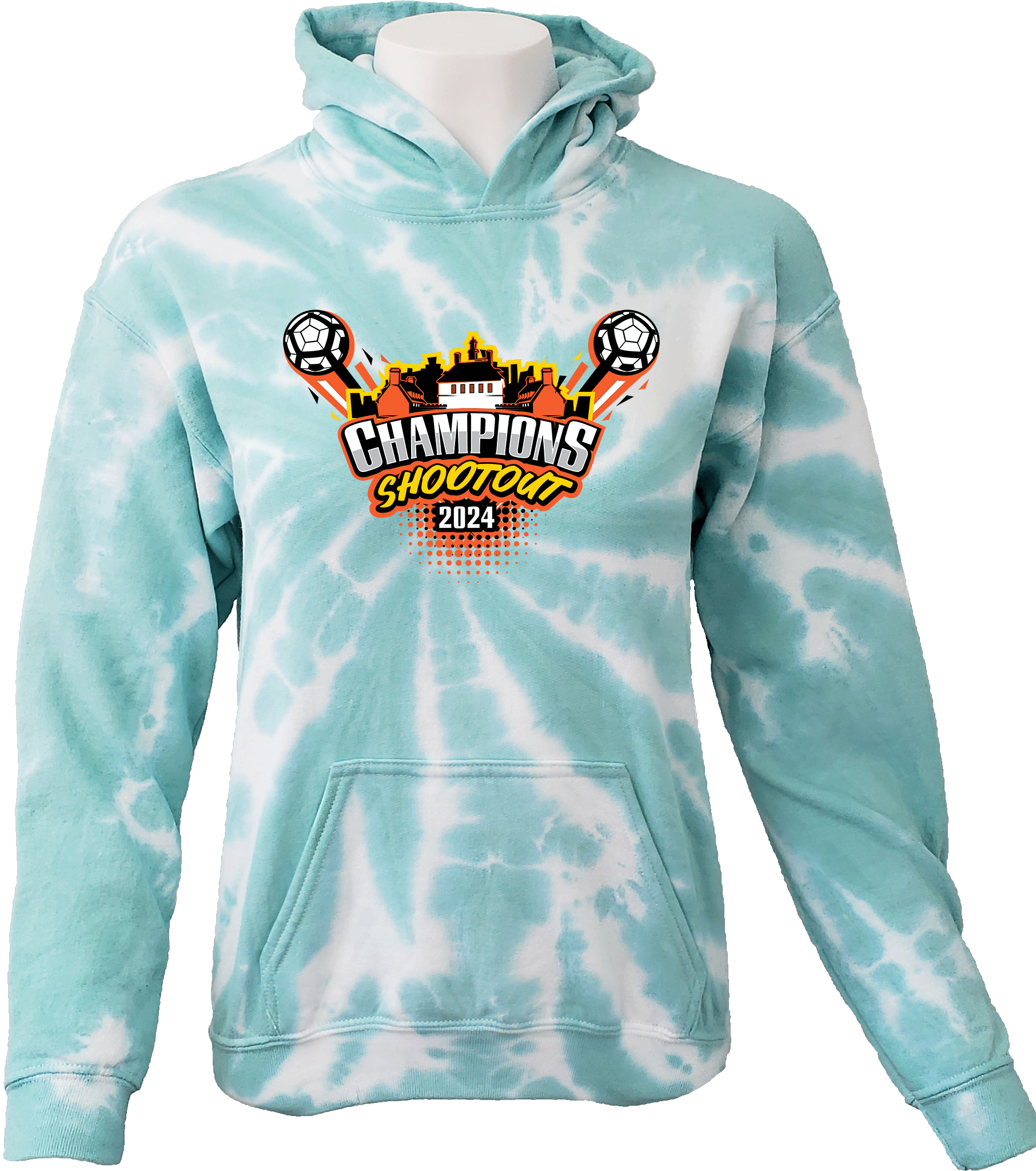 Tie-Dye Hoodies - 2024 Champions Shootout