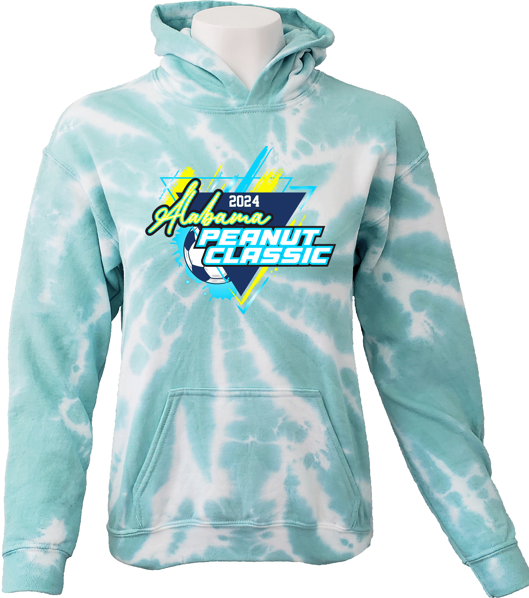 Tie-Dye Hoodies - 2024 Alabama Peanut Classic Fall