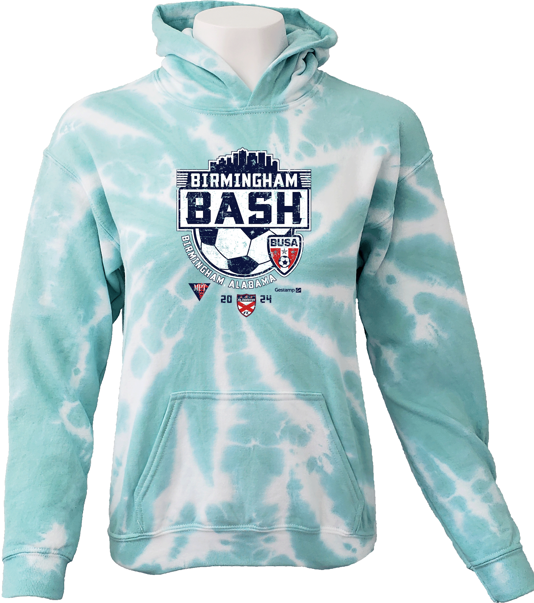 Tie-Dye Hoodies - 2024 Birmingham Bash